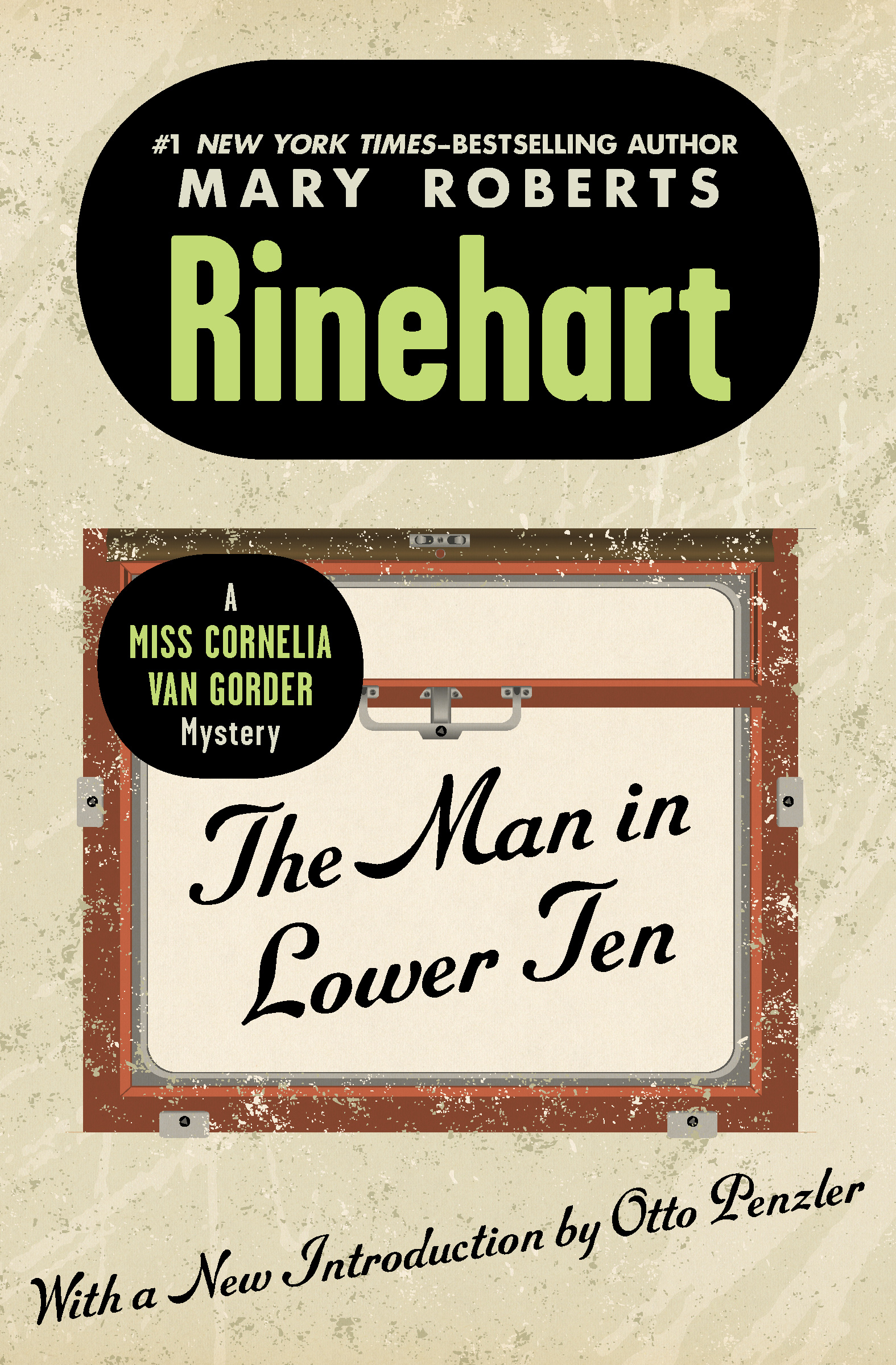 This image is the cover for the book Man in Lower Ten, The Miss Cornelia Van Gorder Mysteries