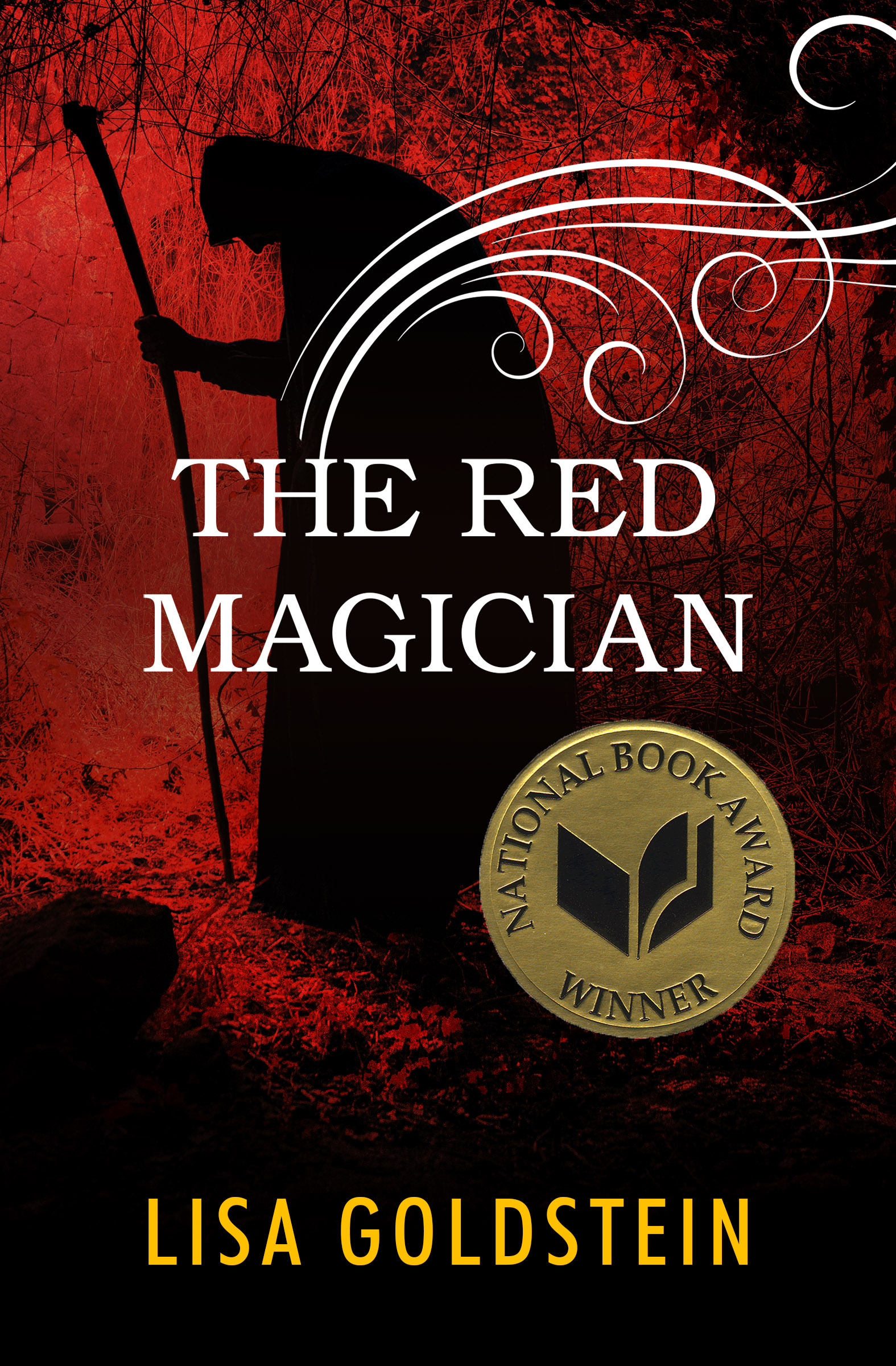 This image is the cover for the book Red Magician