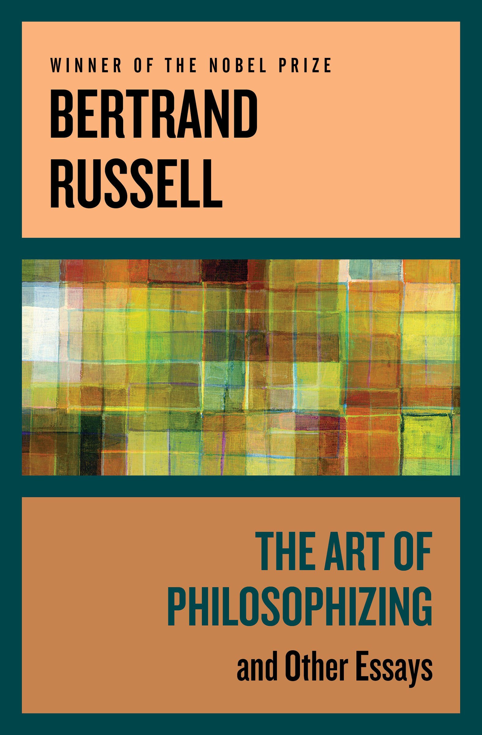 This image is the cover for the book Art of Philosophizing