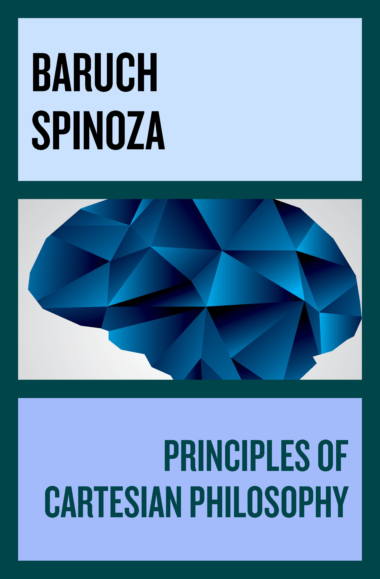 This image is the cover for the book Principles of Cartesian Philosophy
