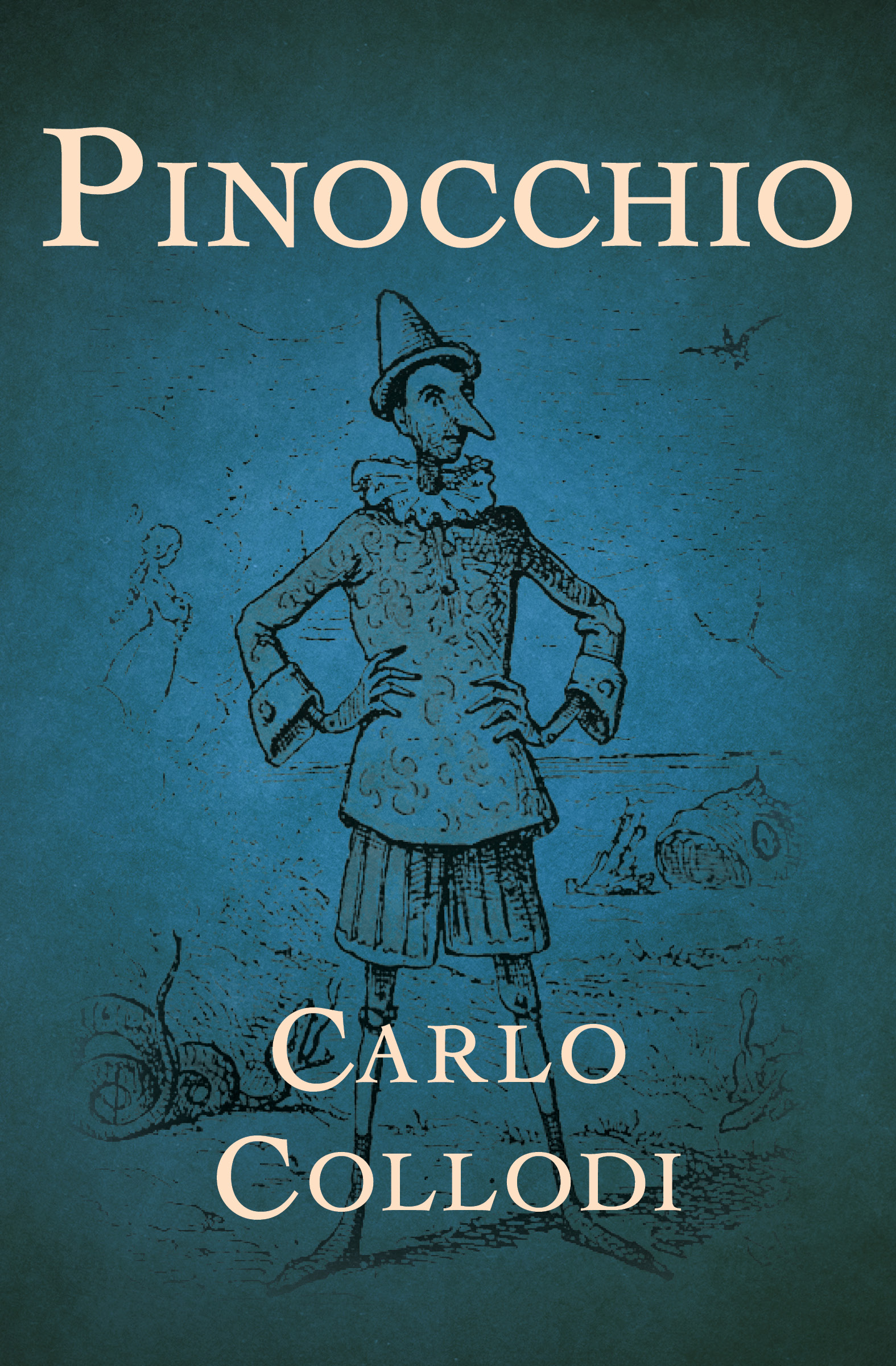 This image is the cover for the book Pinocchio