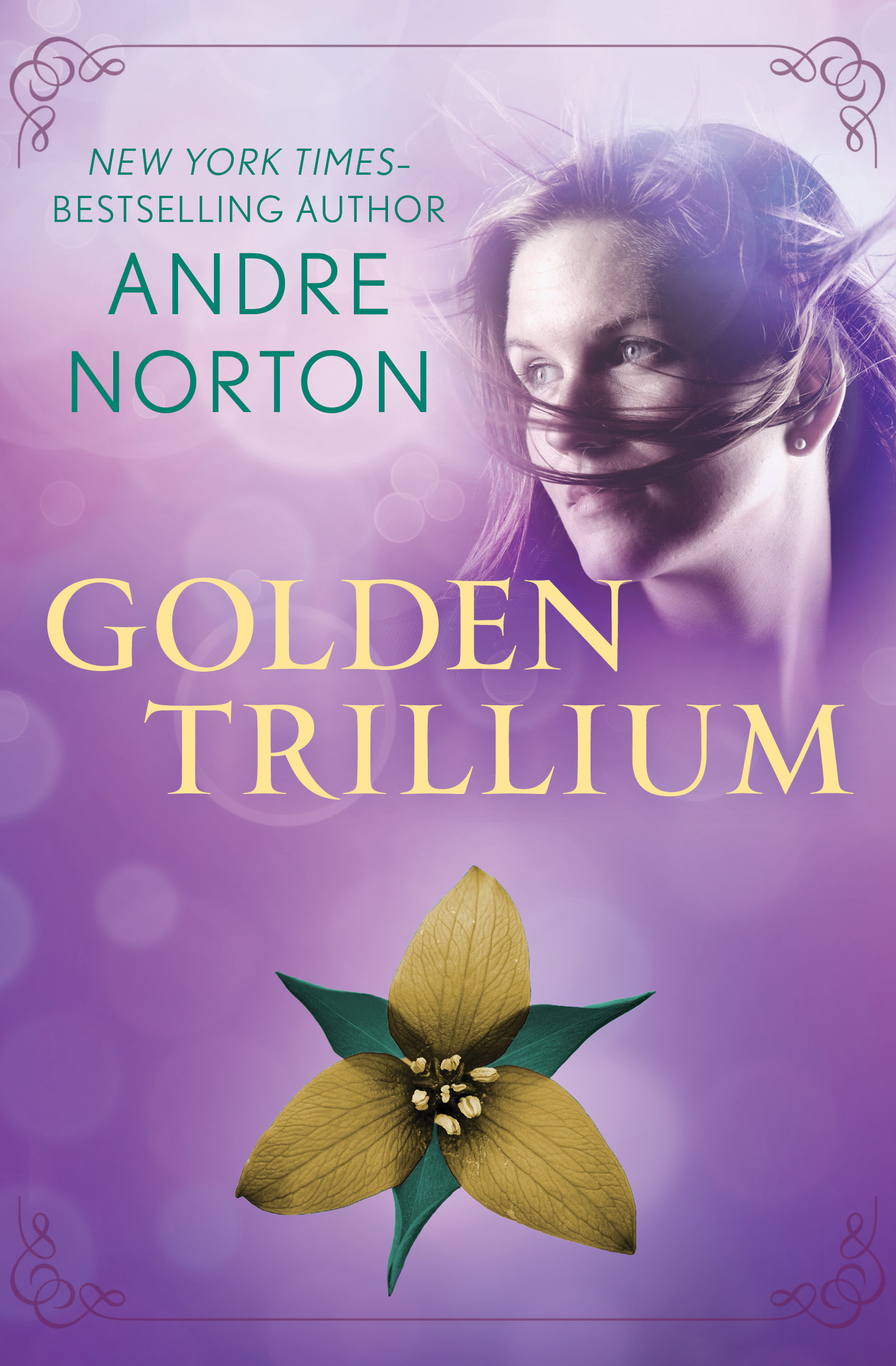 This image is the cover for the book Golden Trillium, The Saga of the Trillium