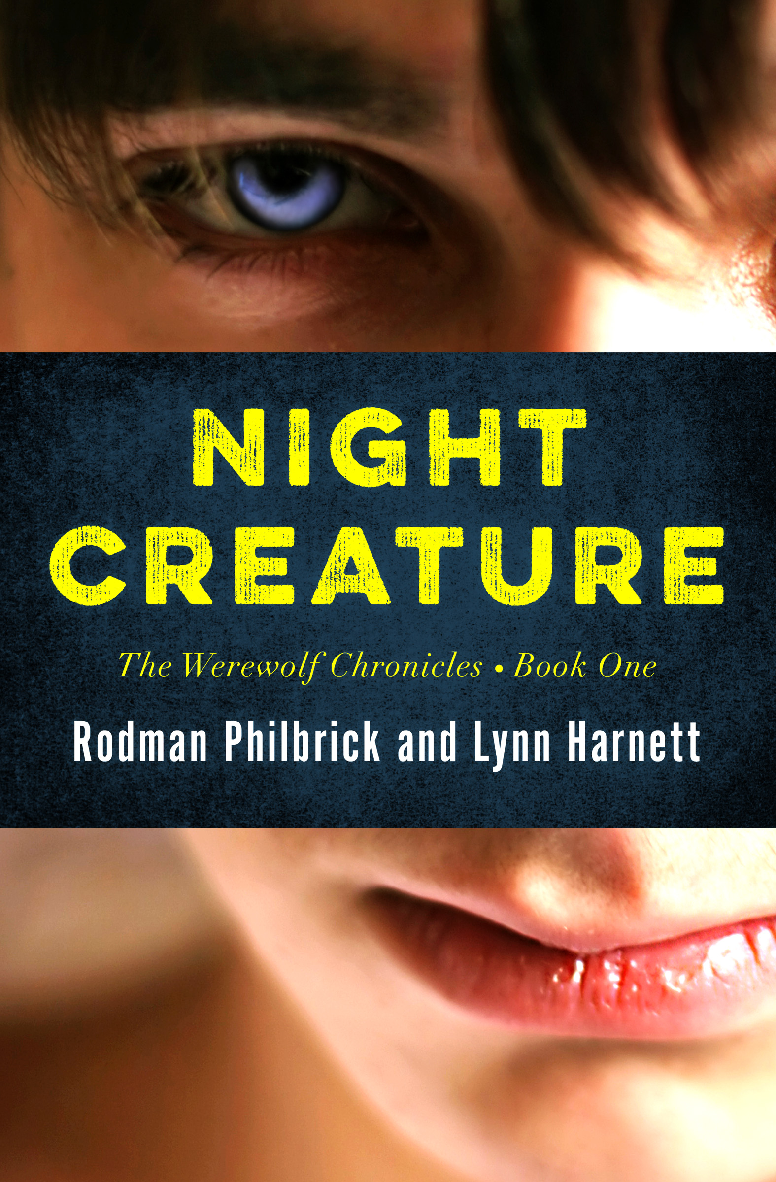 This image is the cover for the book Night Creature, The Werewolf Chronicles