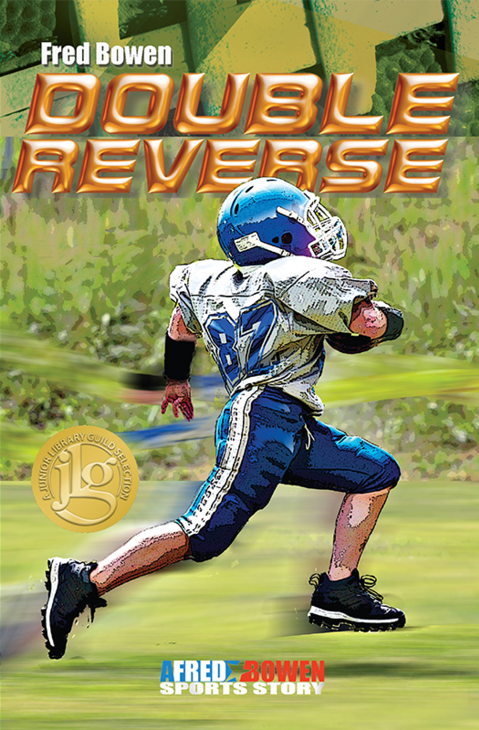 This image is the cover for the book Double Reverse, All-Star Sports Stories