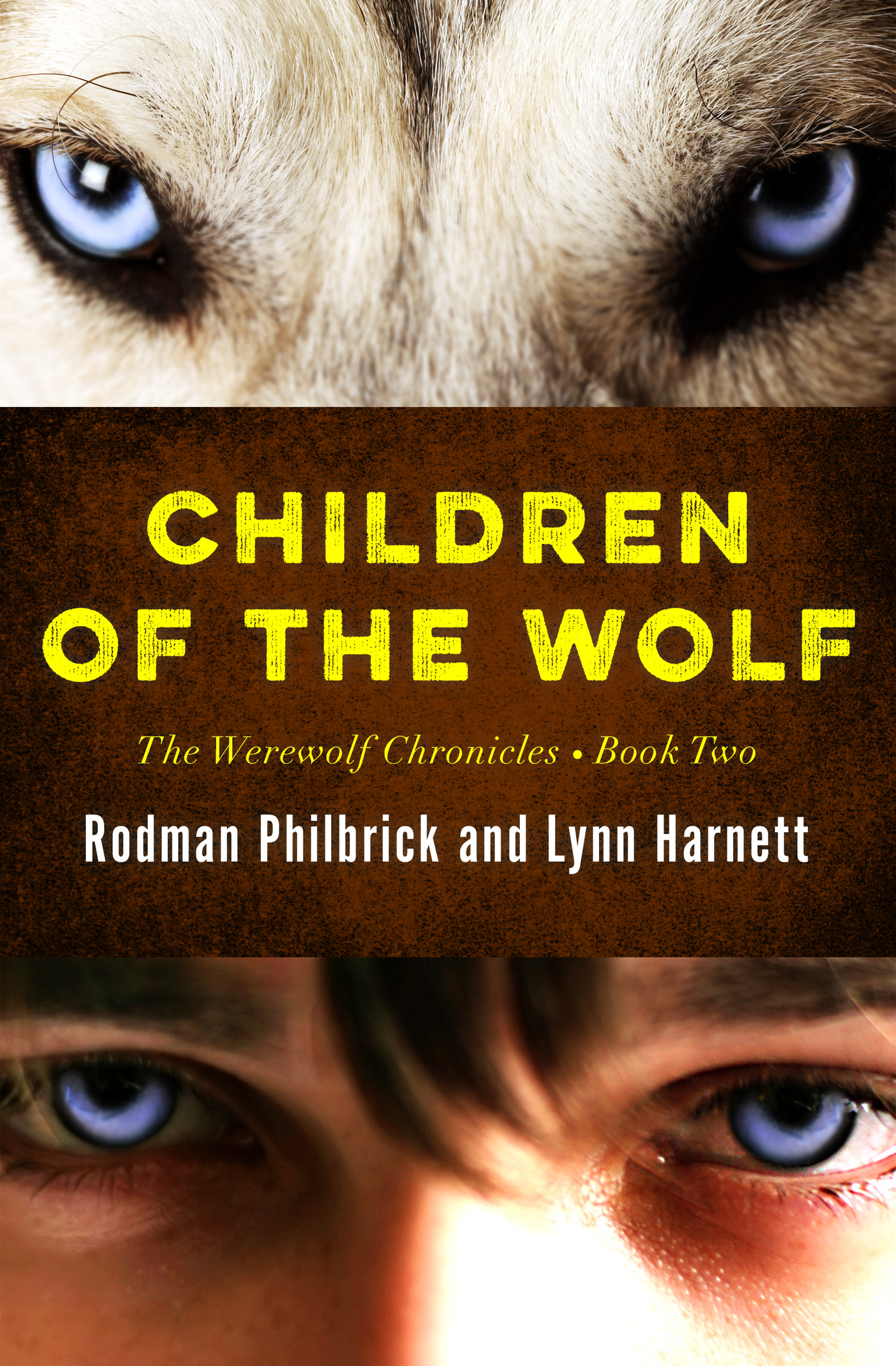 This image is the cover for the book Children of the Wolf, The Werewolf Chronicles