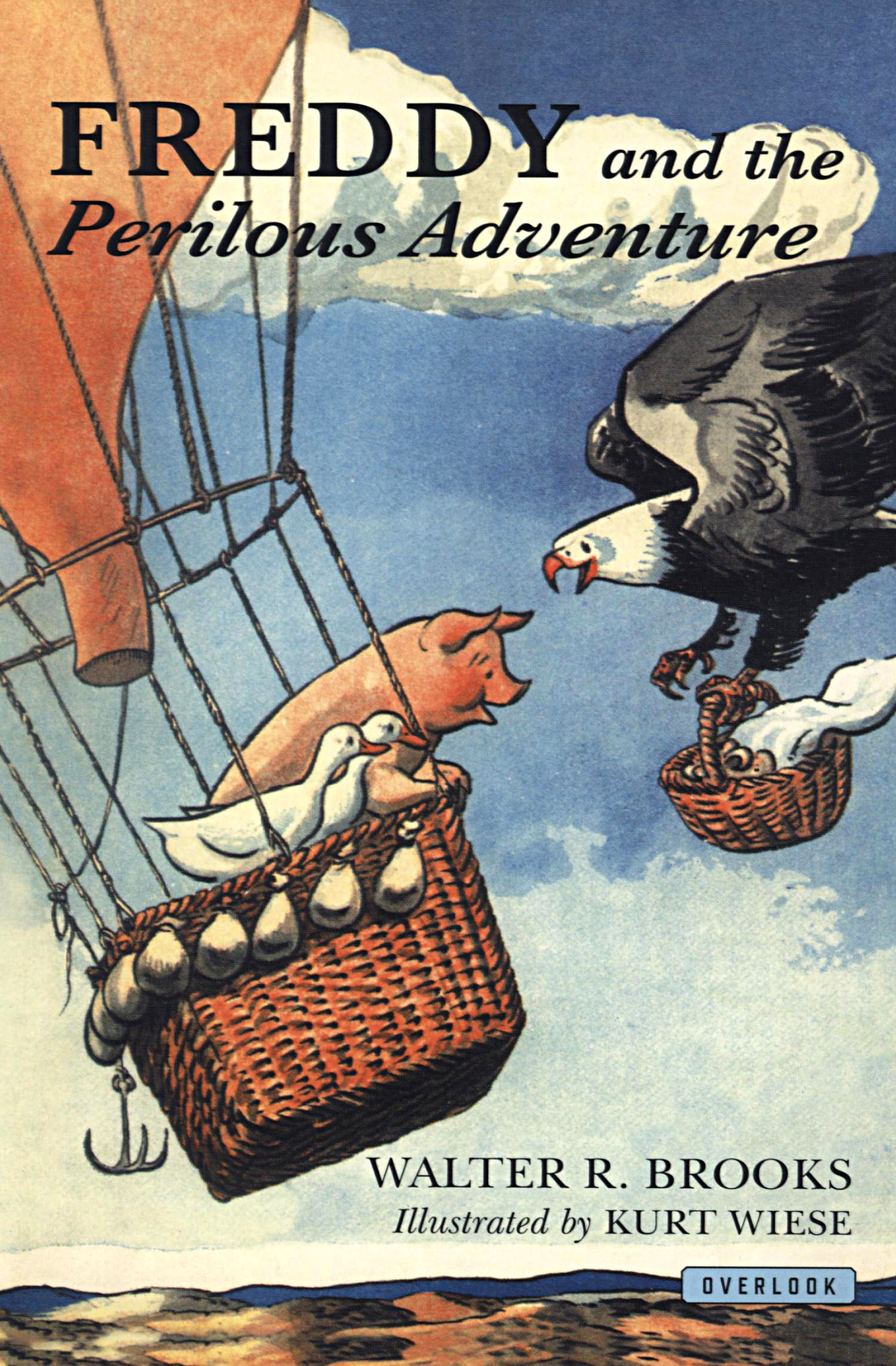 This image is the cover for the book Freddy and the Perilous Adventure, Freddy the Pig