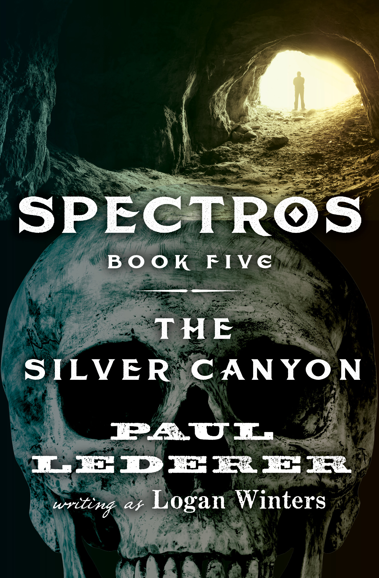 This image is the cover for the book Silver Canyon, Spectros