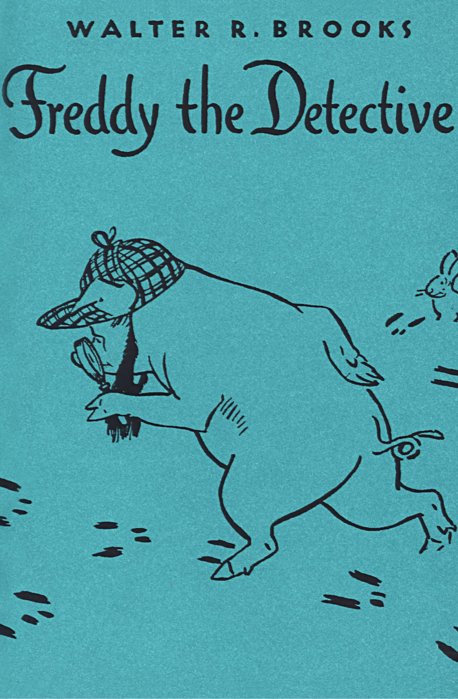 This image is the cover for the book Freddy the Detective, Freddy the Pig