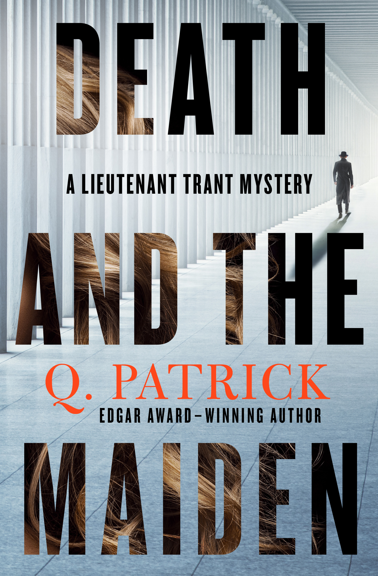 This image is the cover for the book Death and the Maiden, The Lieutenant Trant Mysteries