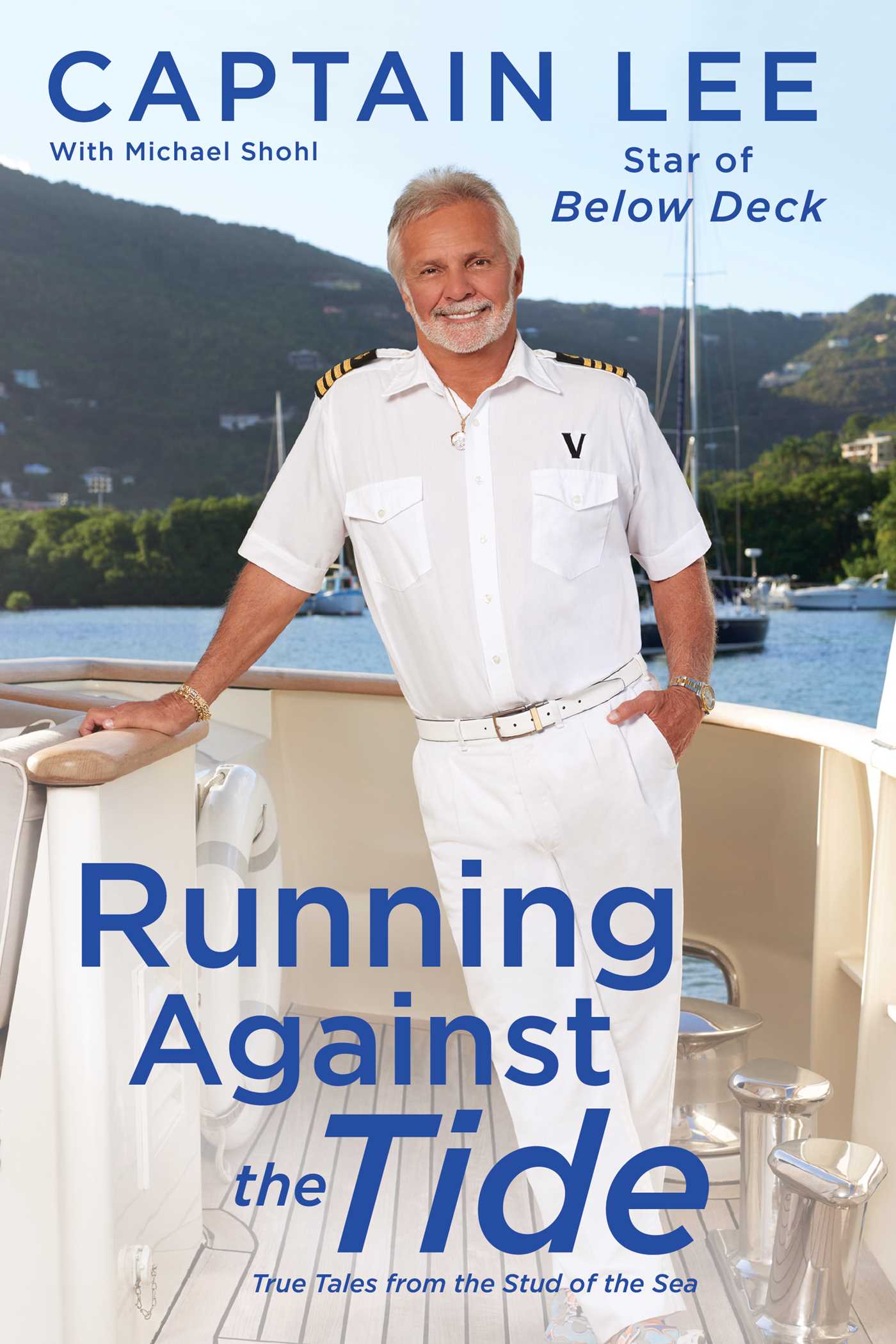 This image is the cover for the book Running Against the Tide