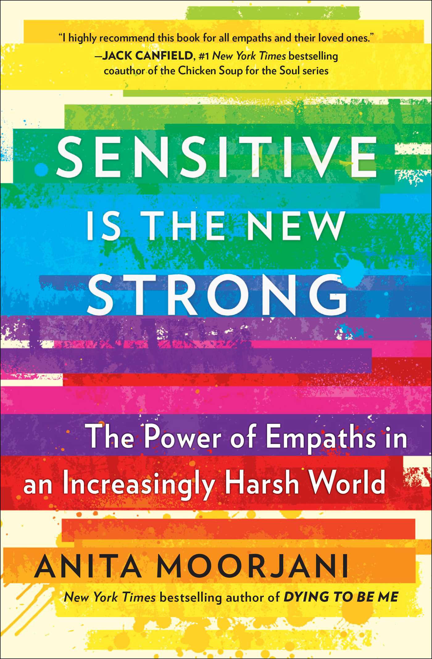 This image is the cover for the book Sensitive Is the New Strong