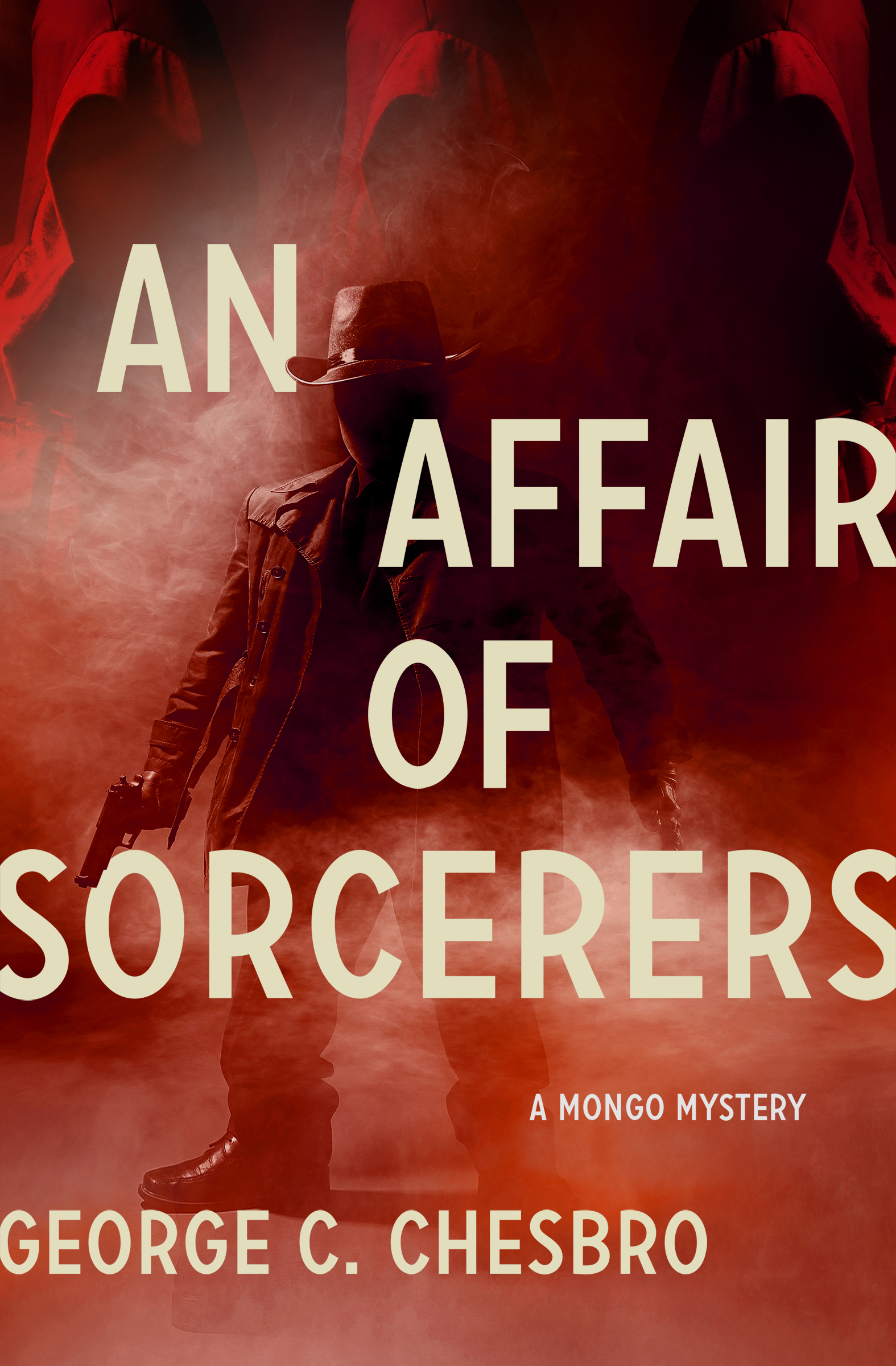 This image is the cover for the book Affair of Sorcerers, The Mongo Mysteries