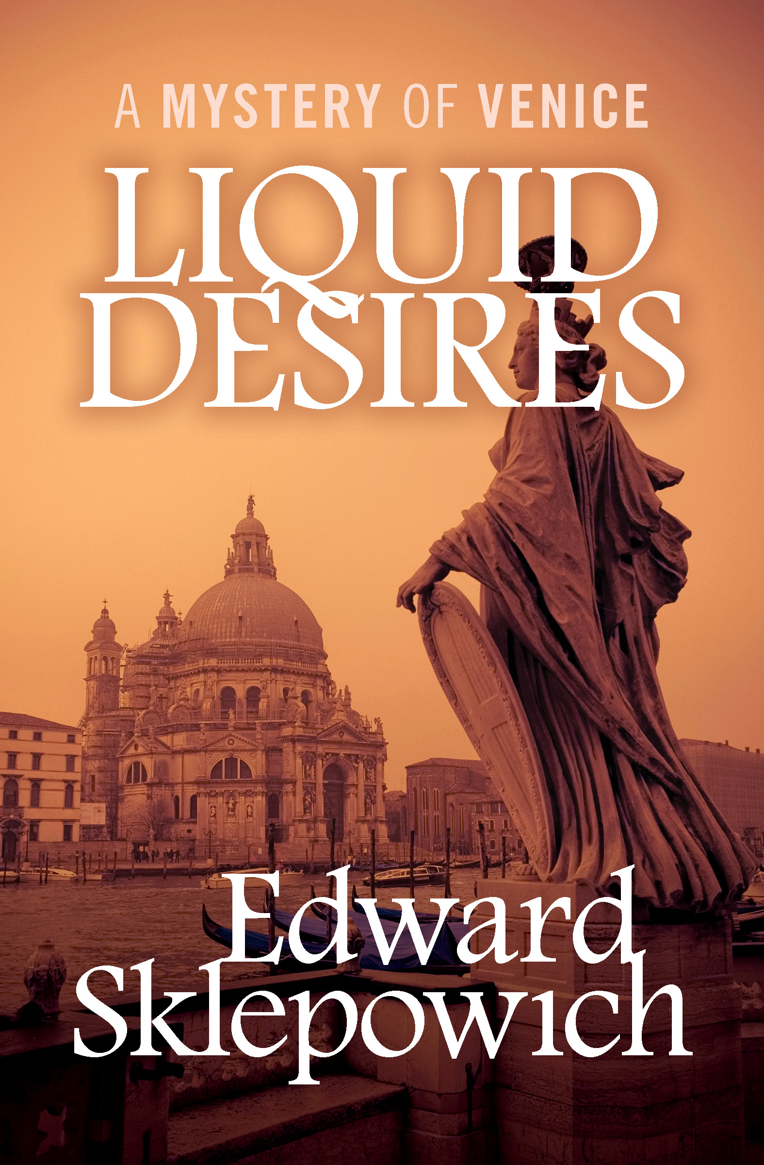 This image is the cover for the book Liquid Desires, The Mysteries of Venice