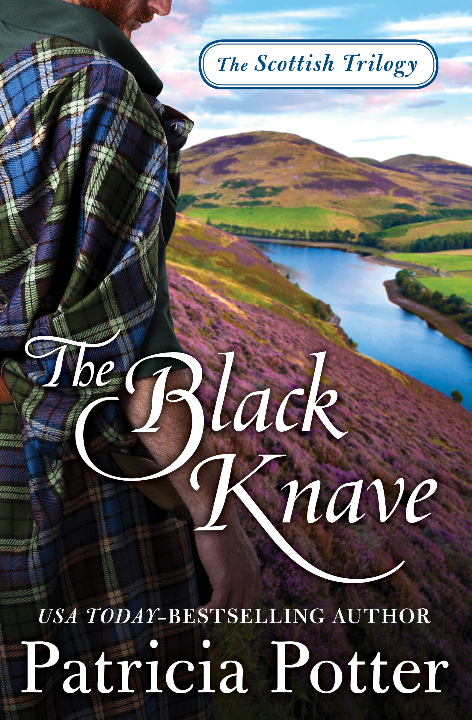 This image is the cover for the book Black Knave, The Scottish Trilogy