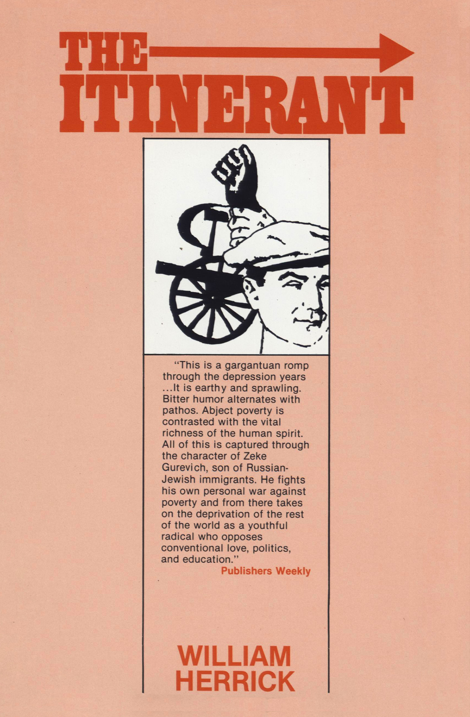 This image is the cover for the book Itinerant