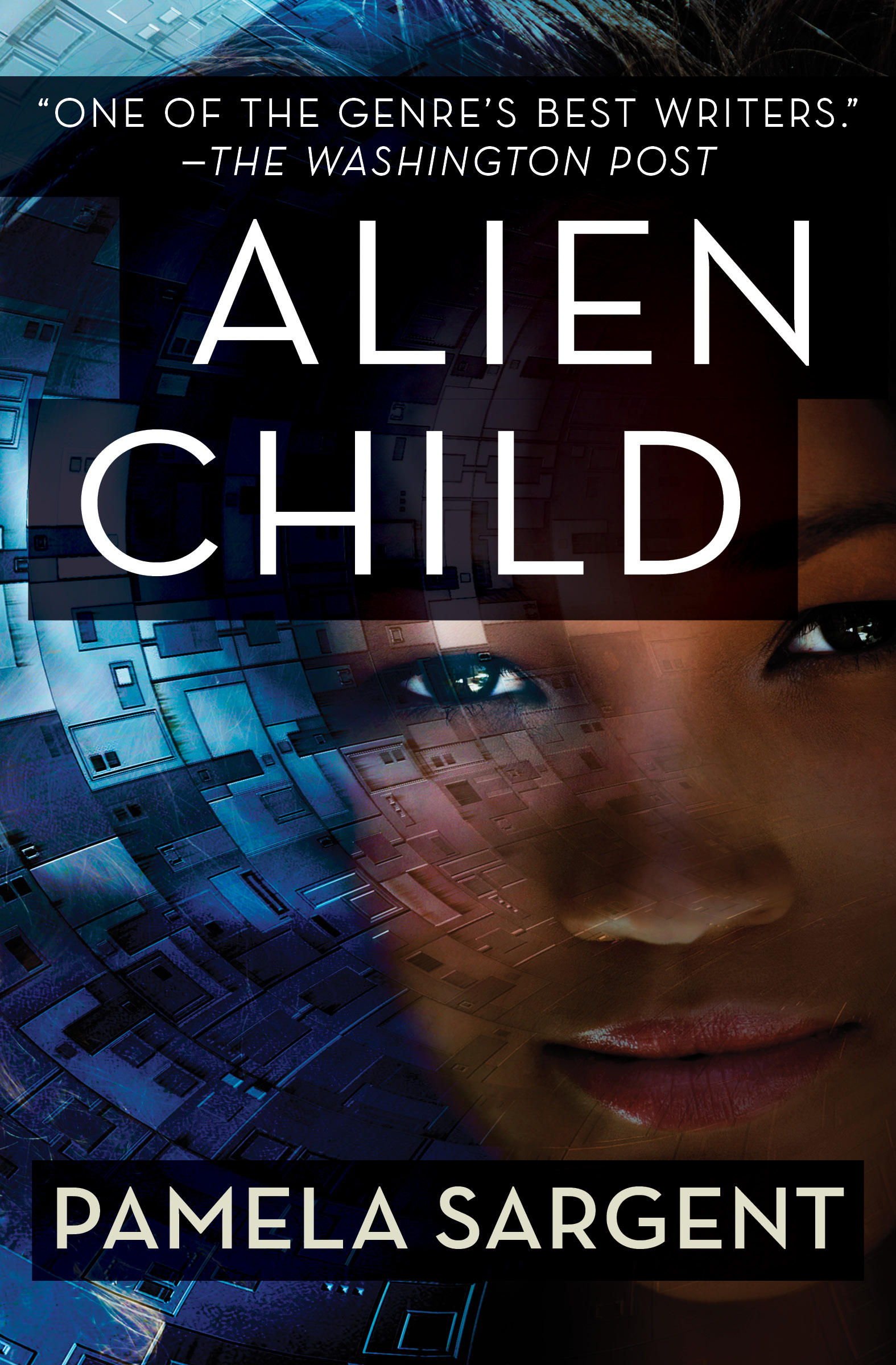 This image is the cover for the book Alien Child