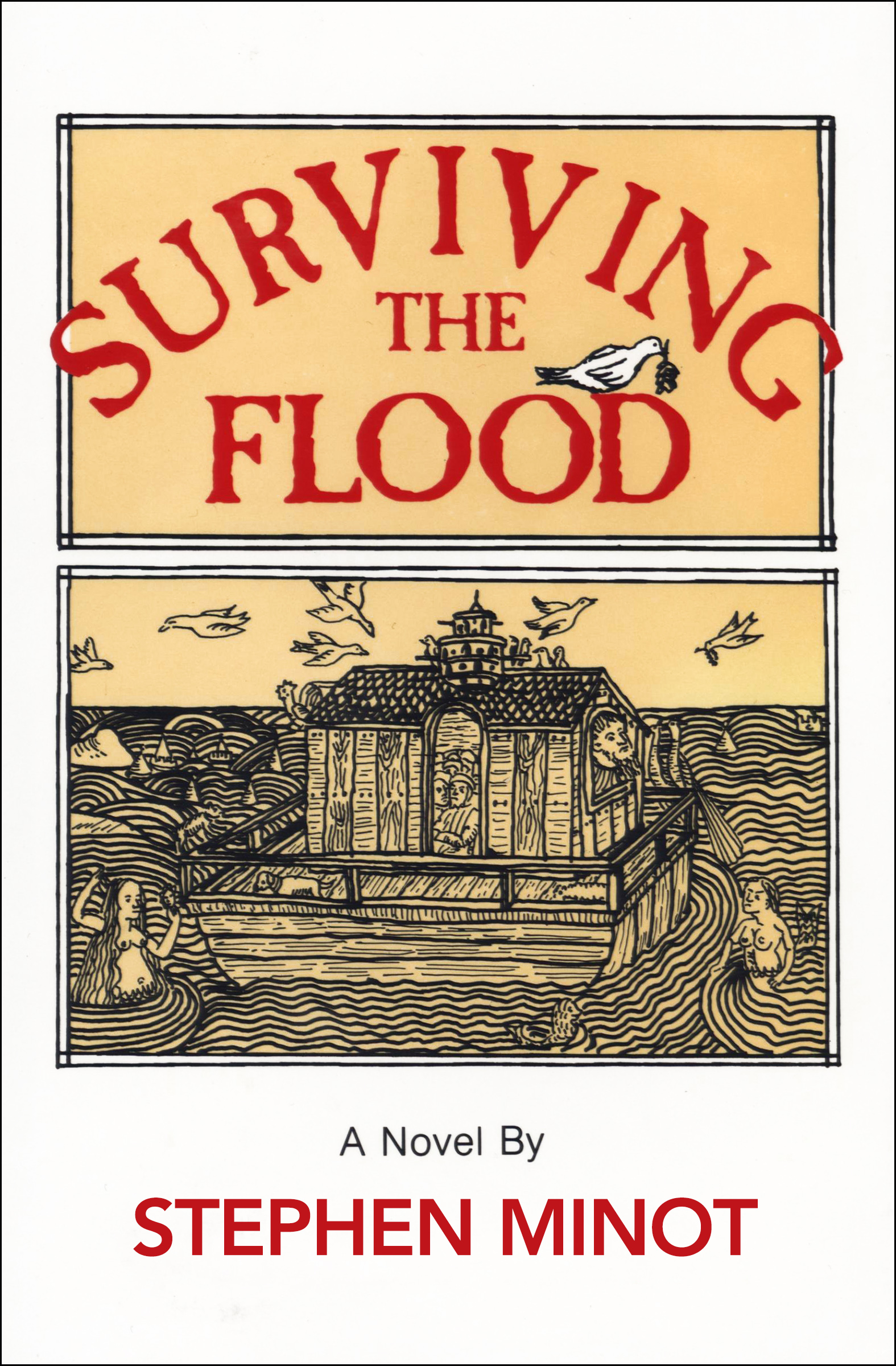 This image is the cover for the book Surviving the Flood
