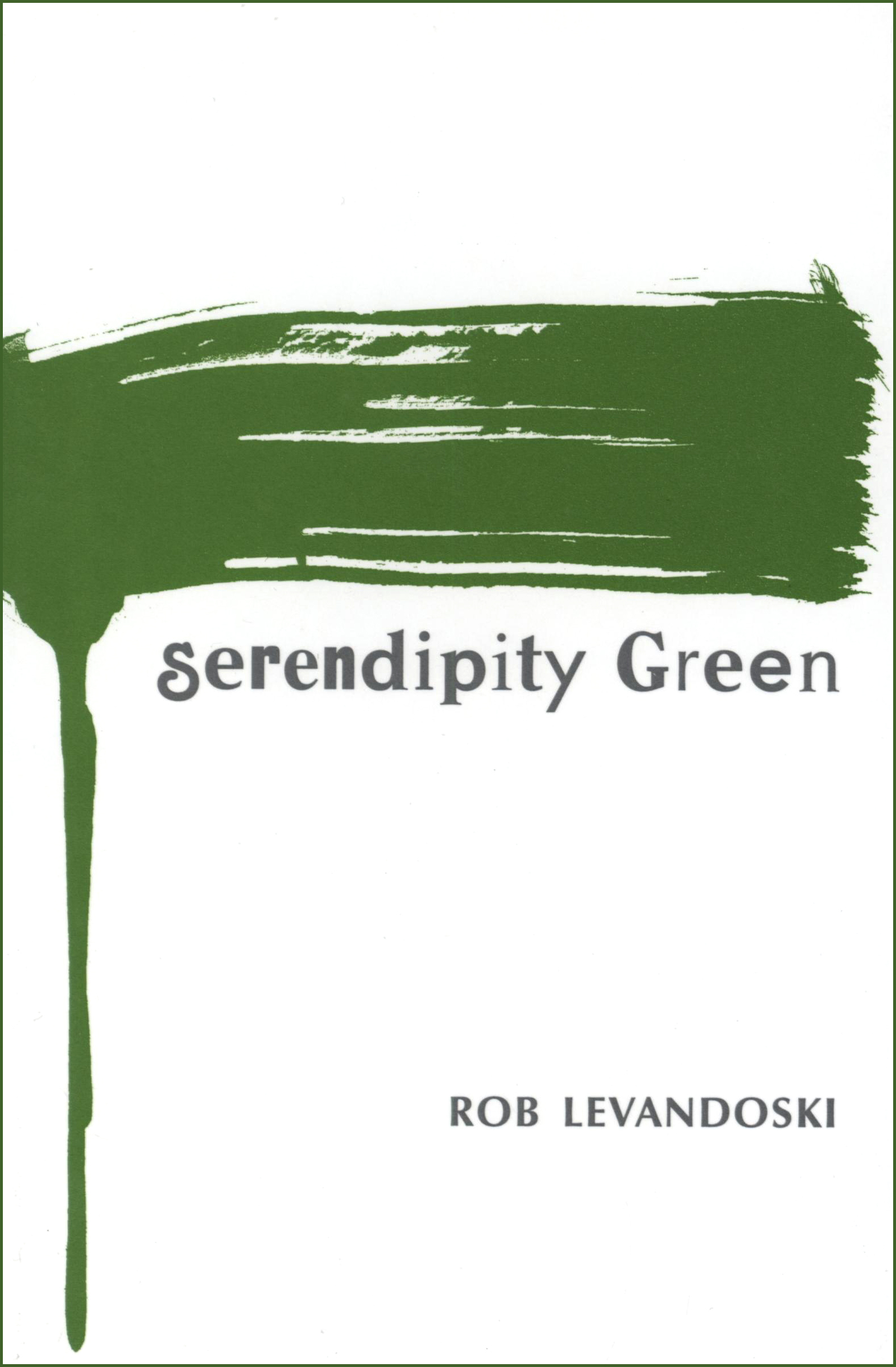 This image is the cover for the book Serendipity Green