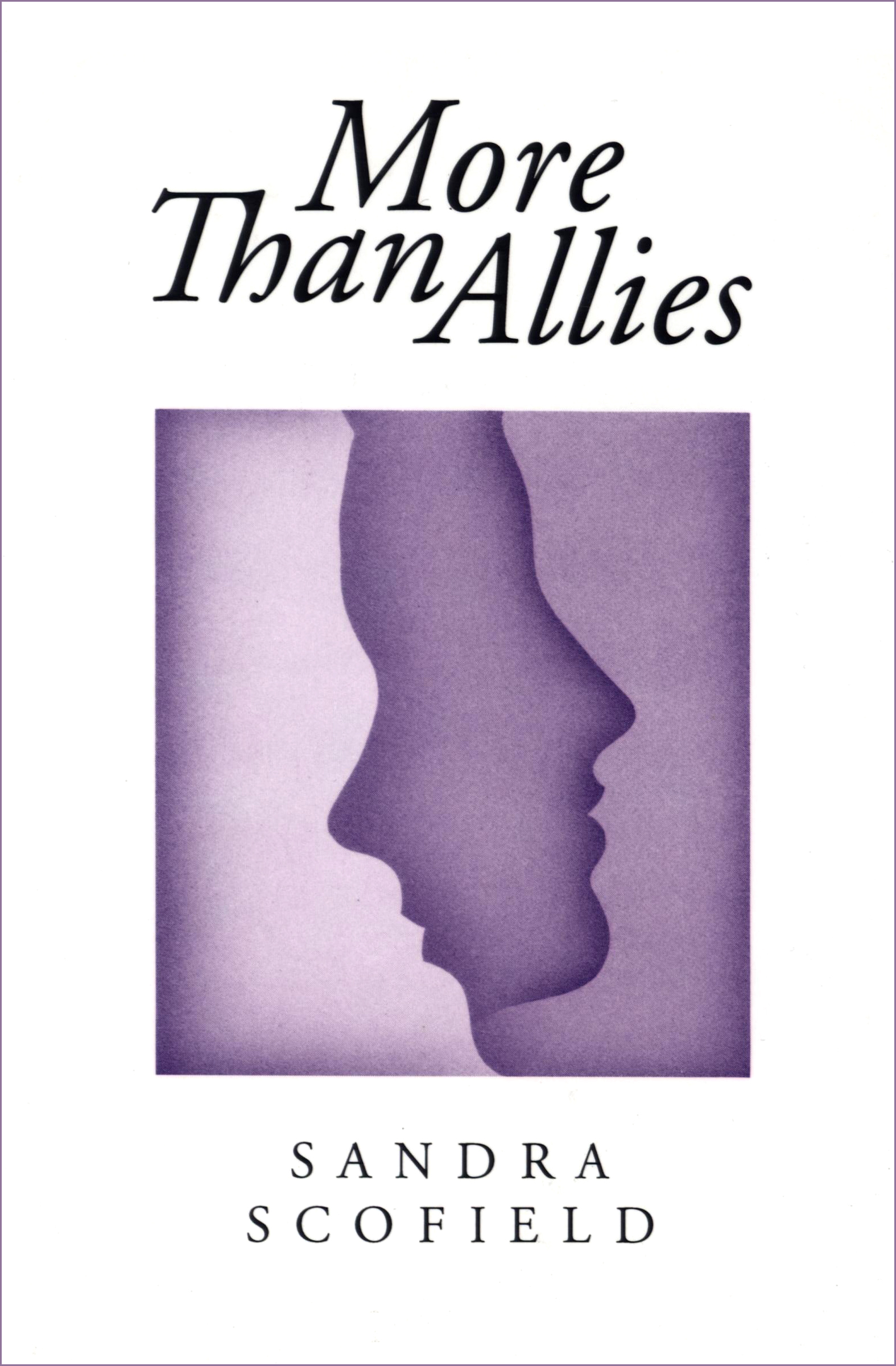This image is the cover for the book More Than Allies