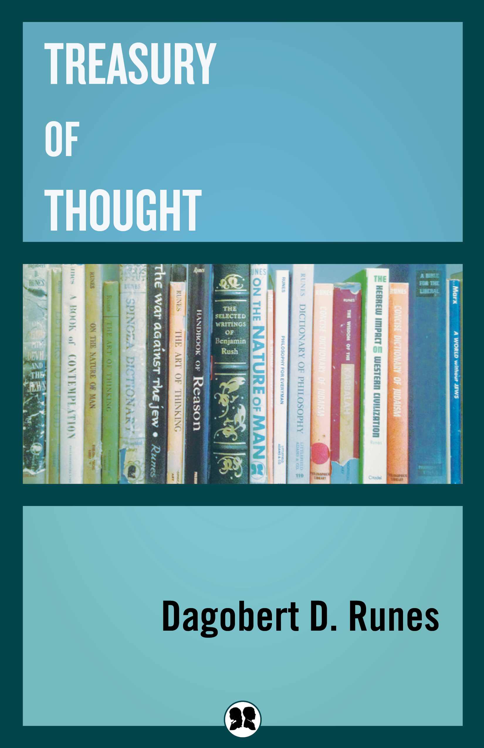 This image is the cover for the book Treasury of Thought