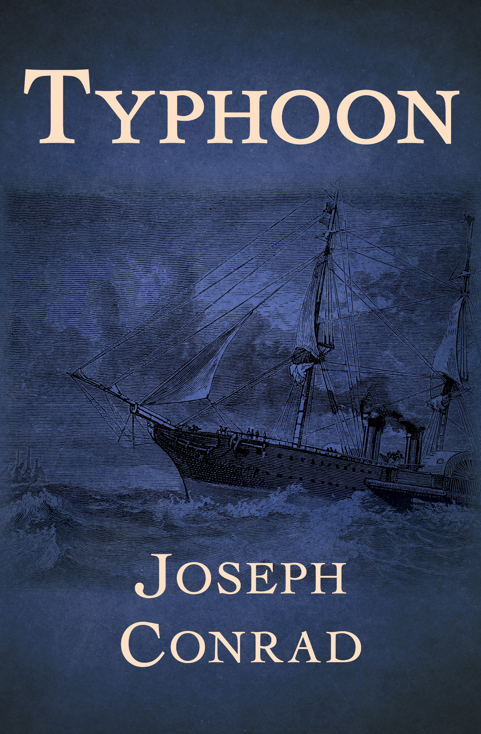 This image is the cover for the book Typhoon