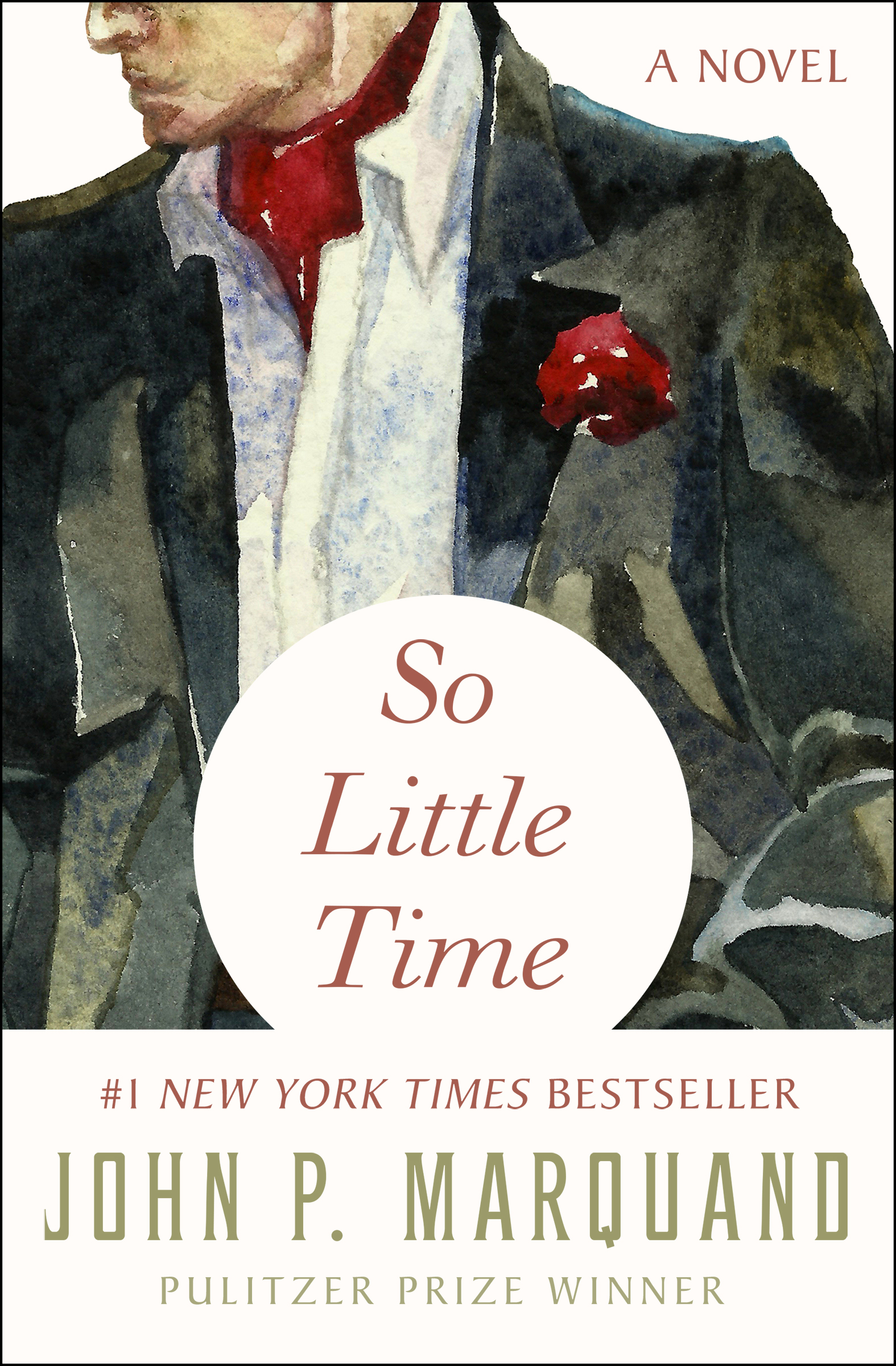 This image is the cover for the book So Little Time