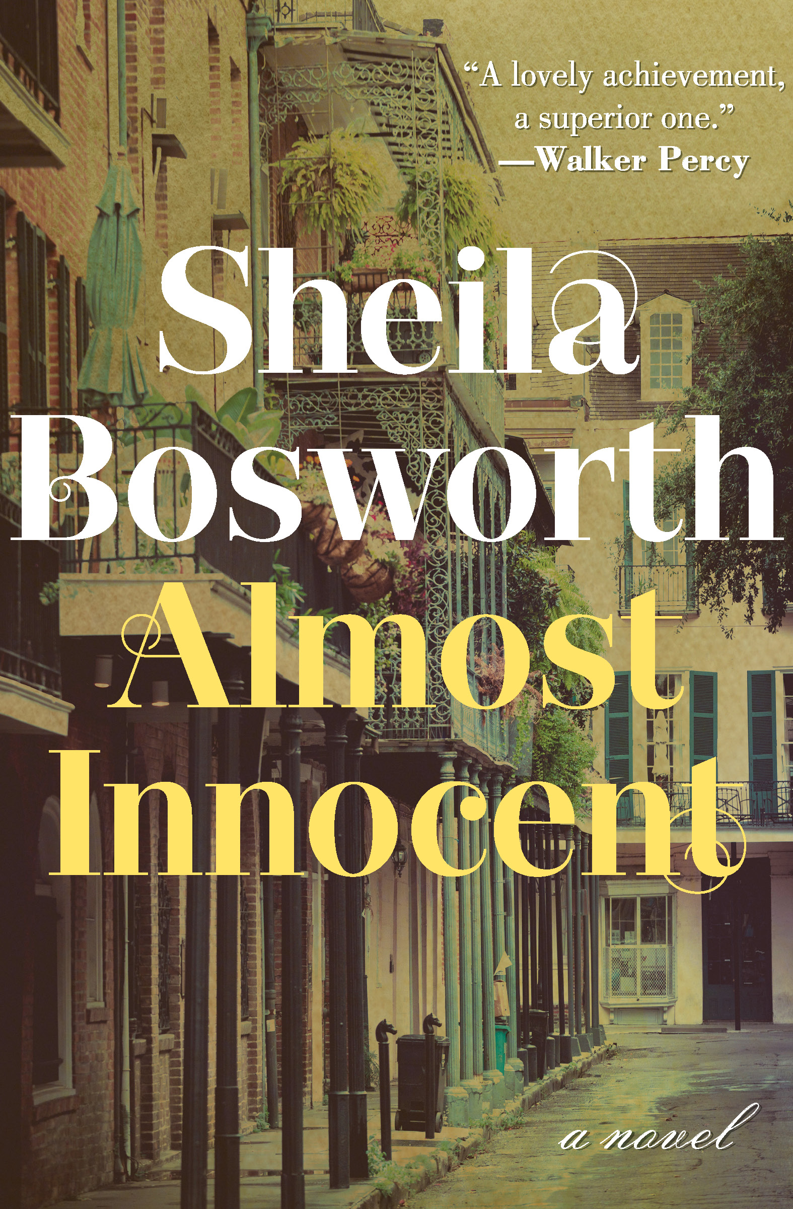 This image is the cover for the book Almost Innocent