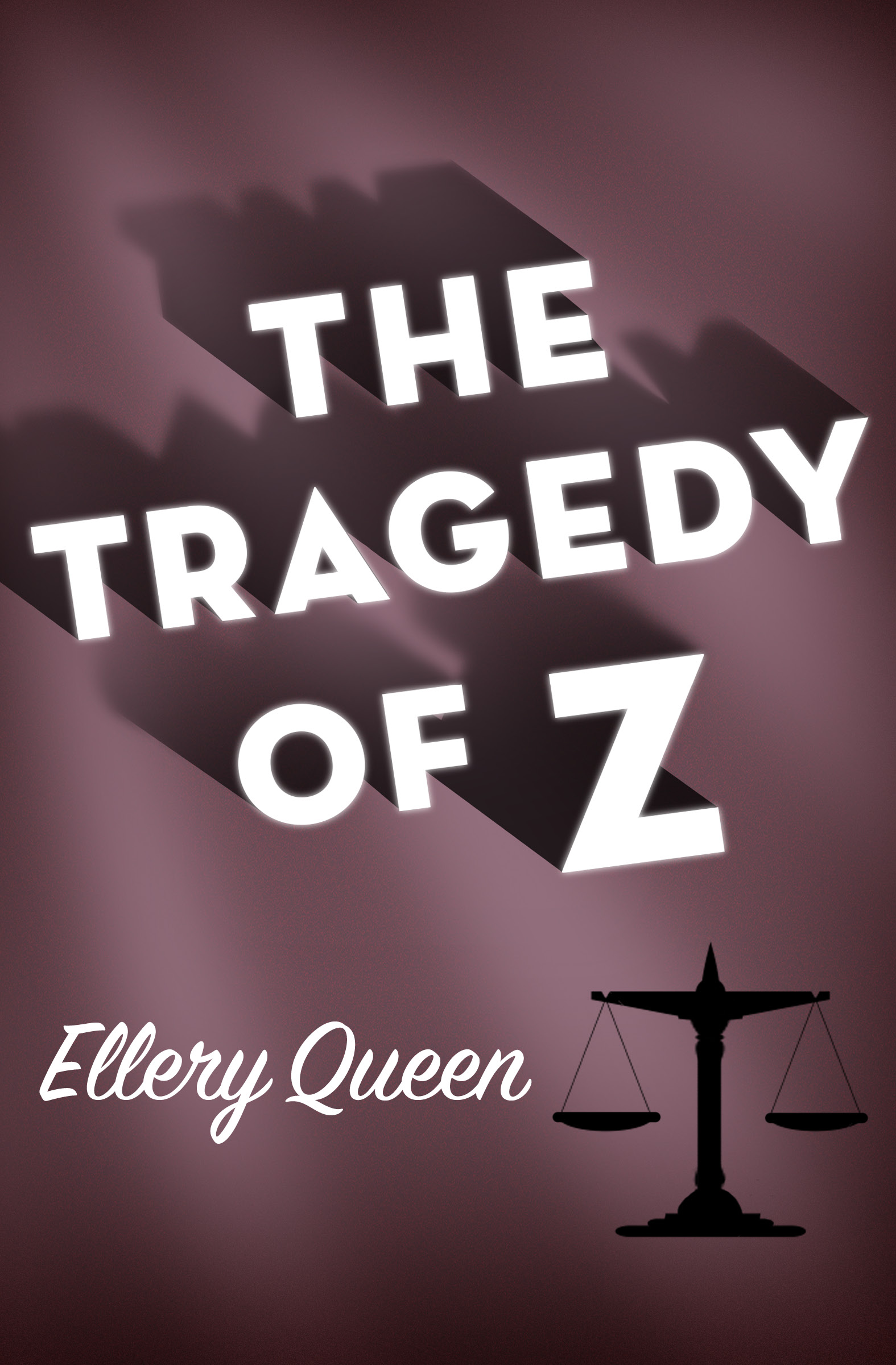 This image is the cover for the book Tragedy of Z, Drury Lane Mysteries