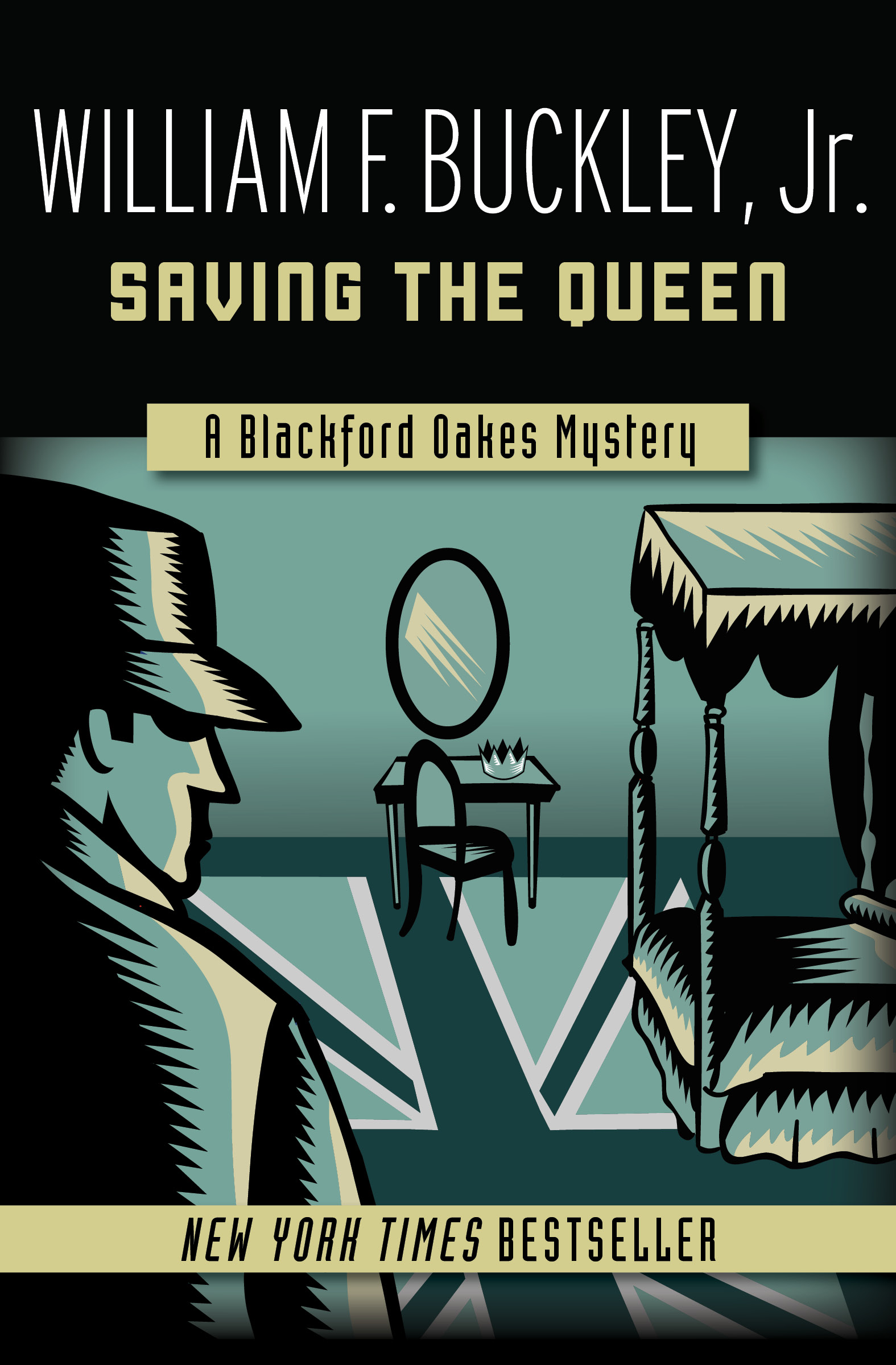 This image is the cover for the book Saving the Queen, The Blackford Oakes Mysteries