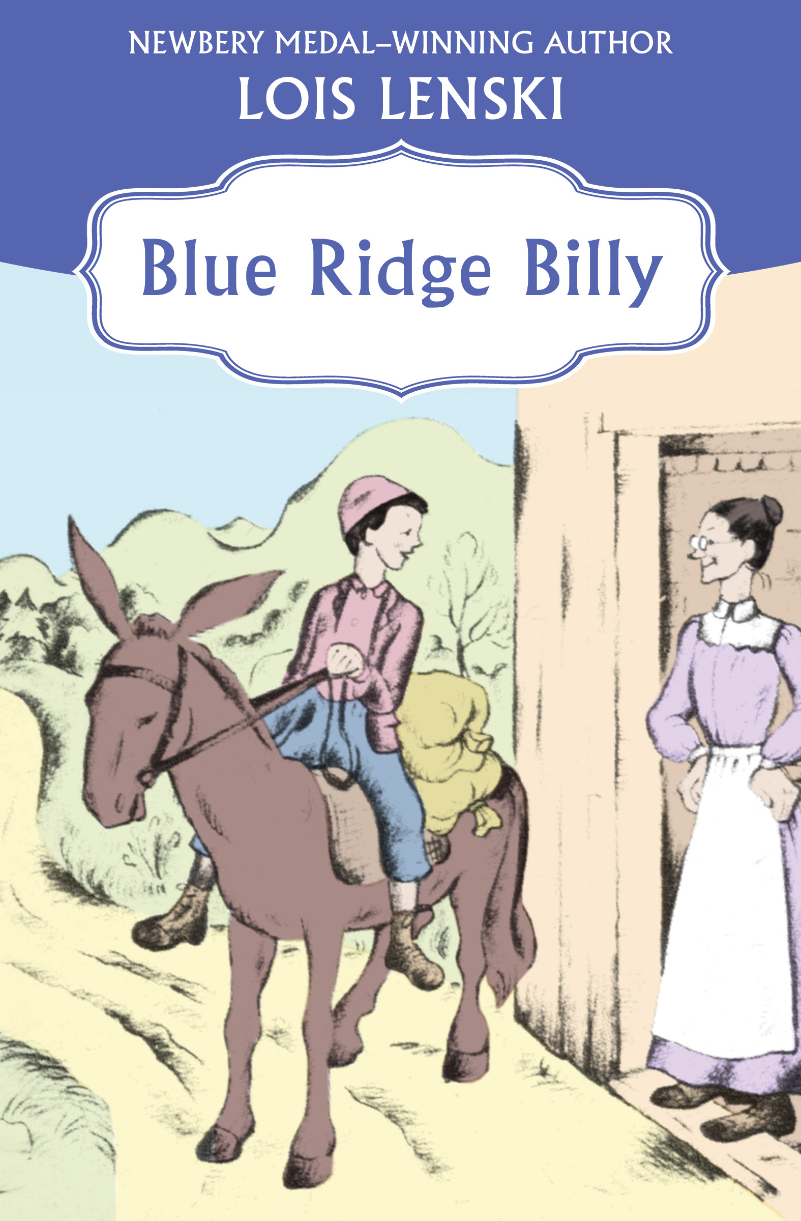 This image is the cover for the book Blue Ridge Billy