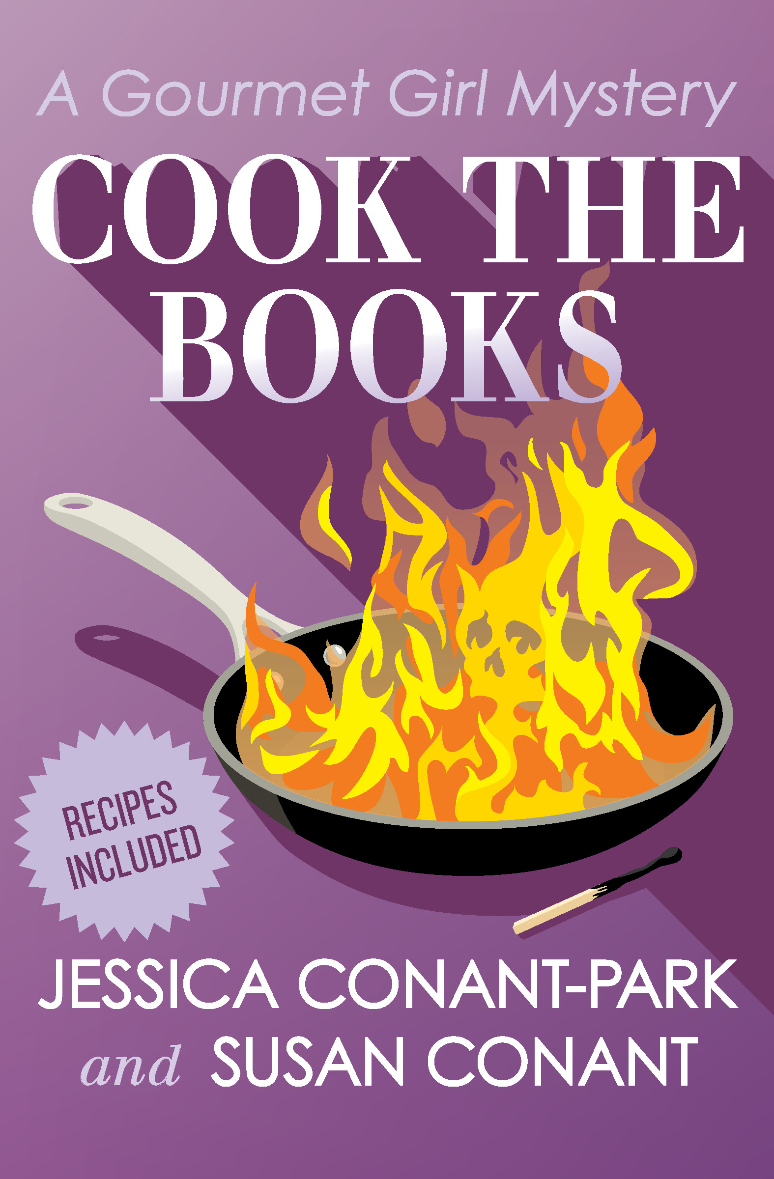 This image is the cover for the book Cook the Books, The Gourmet Girl Mysteries