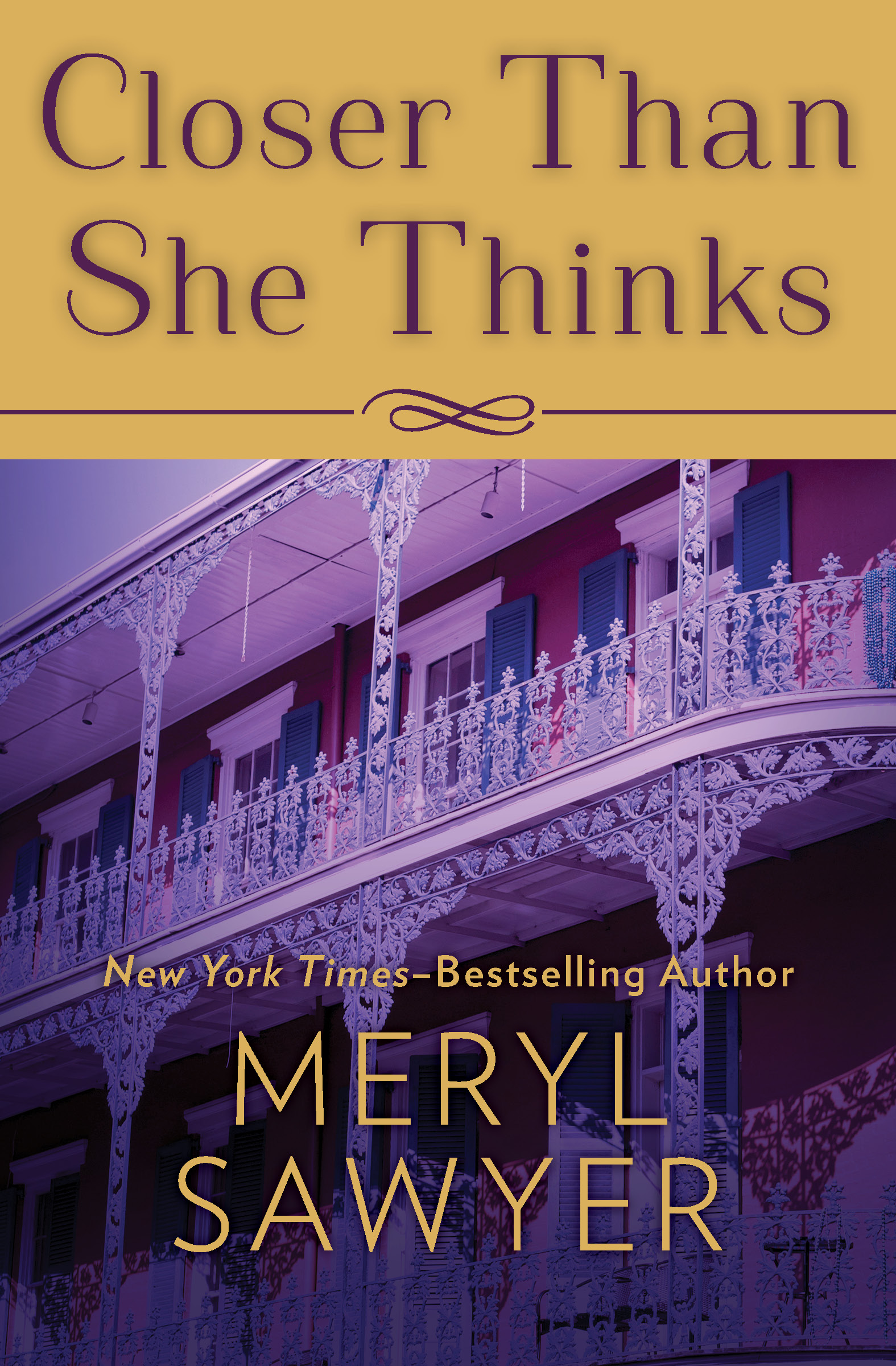 This image is the cover for the book Closer Than She Thinks