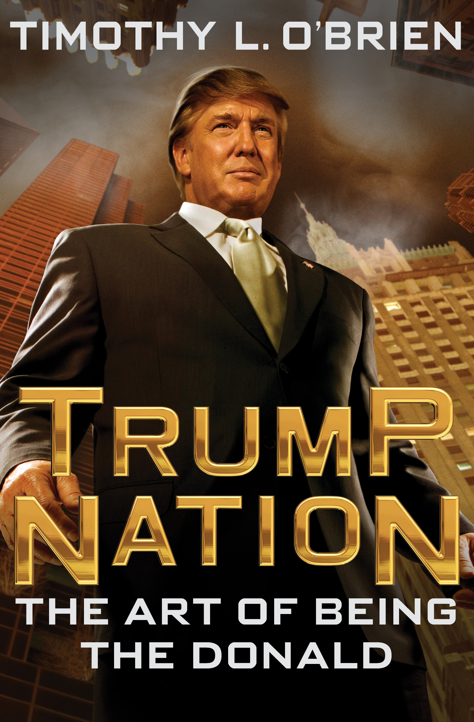 This image is the cover for the book TrumpNation