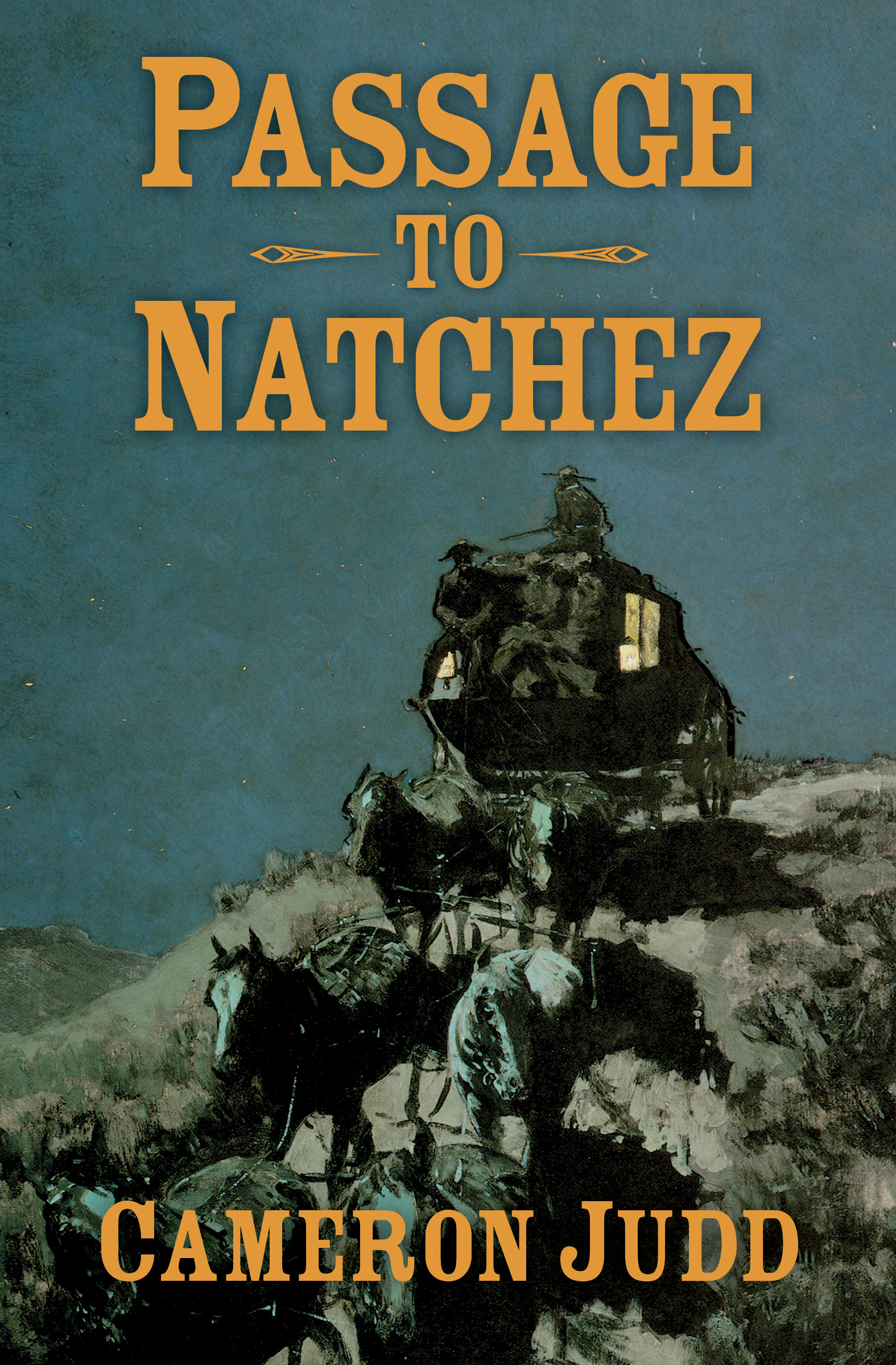 This image is the cover for the book Passage to Natchez
