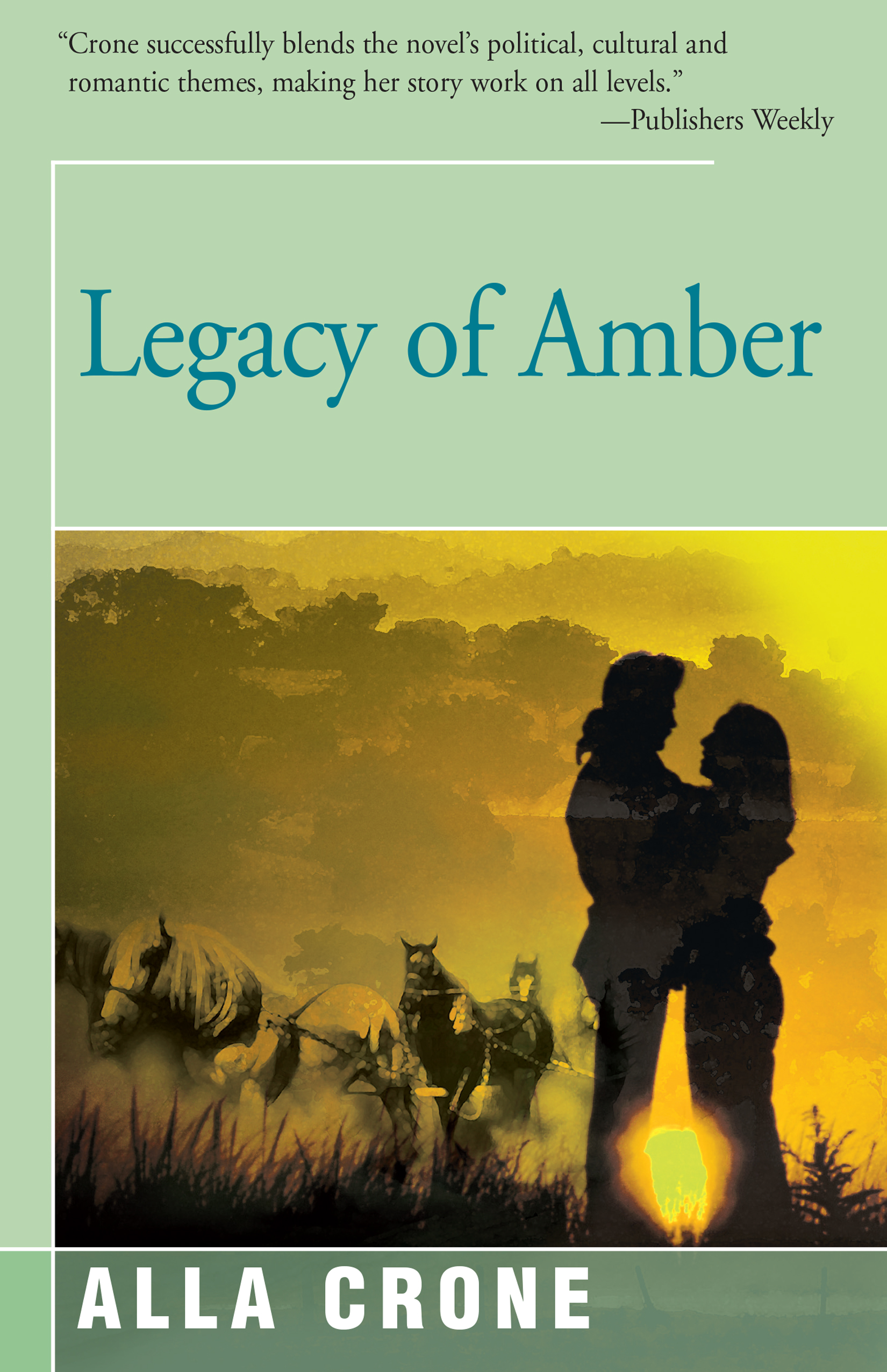 This image is the cover for the book Legacy of Amber