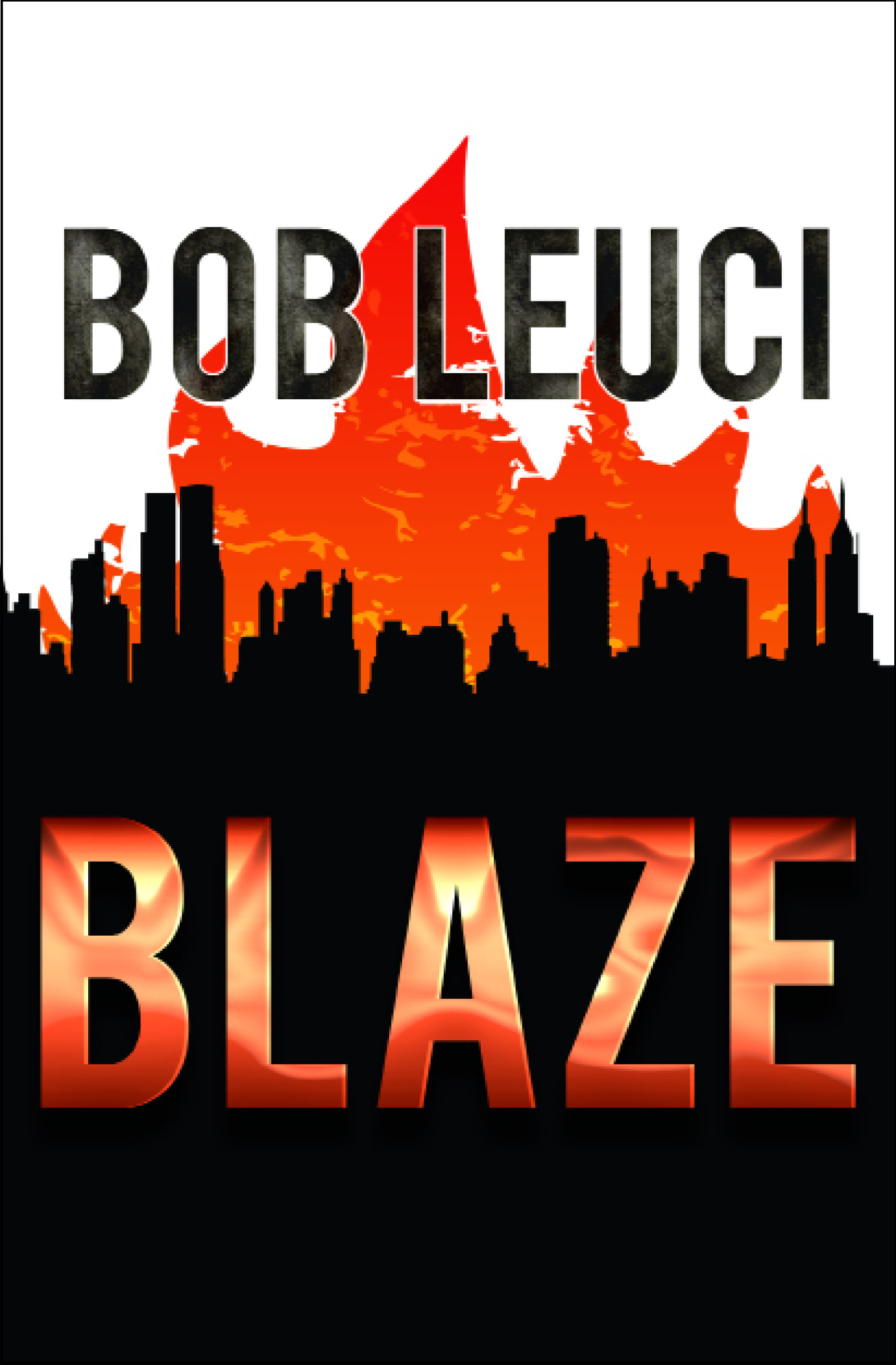 This image is the cover for the book Blaze