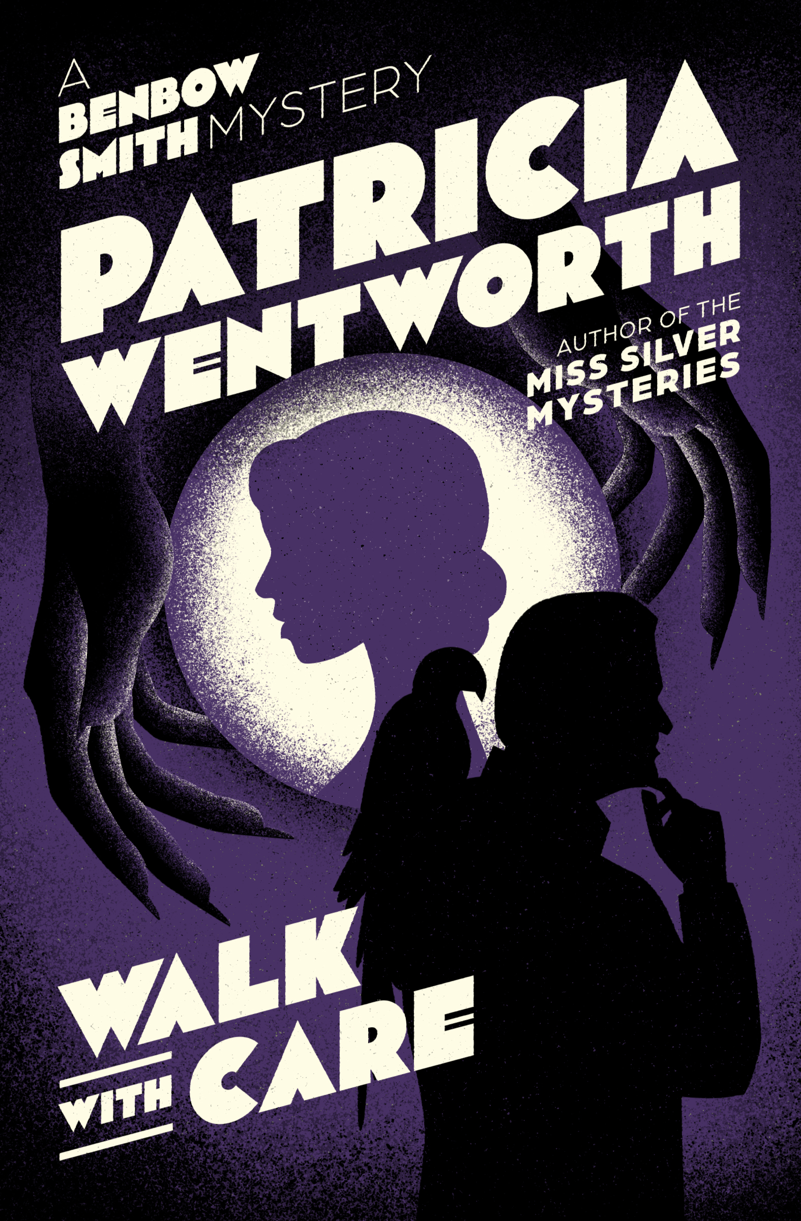 This image is the cover for the book Walk with Care, The Benbow Smith Mysteries