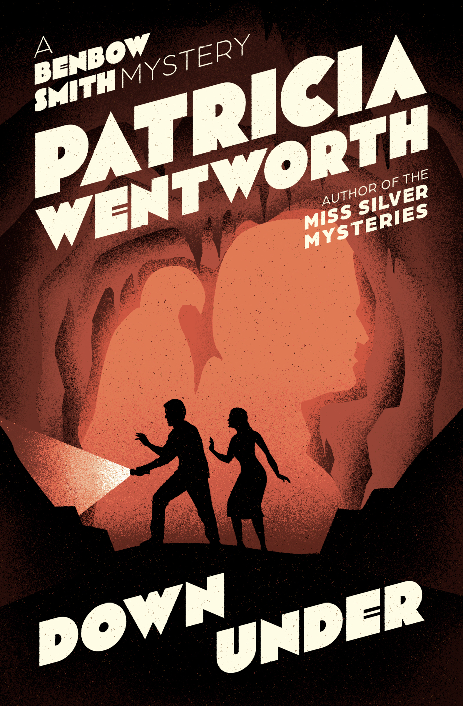 This image is the cover for the book Down Under, The Benbow Smith Mysteries