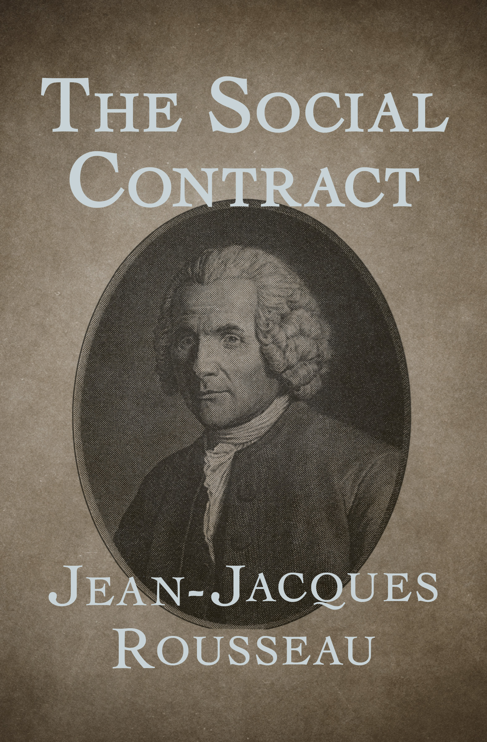 This image is the cover for the book Social Contract