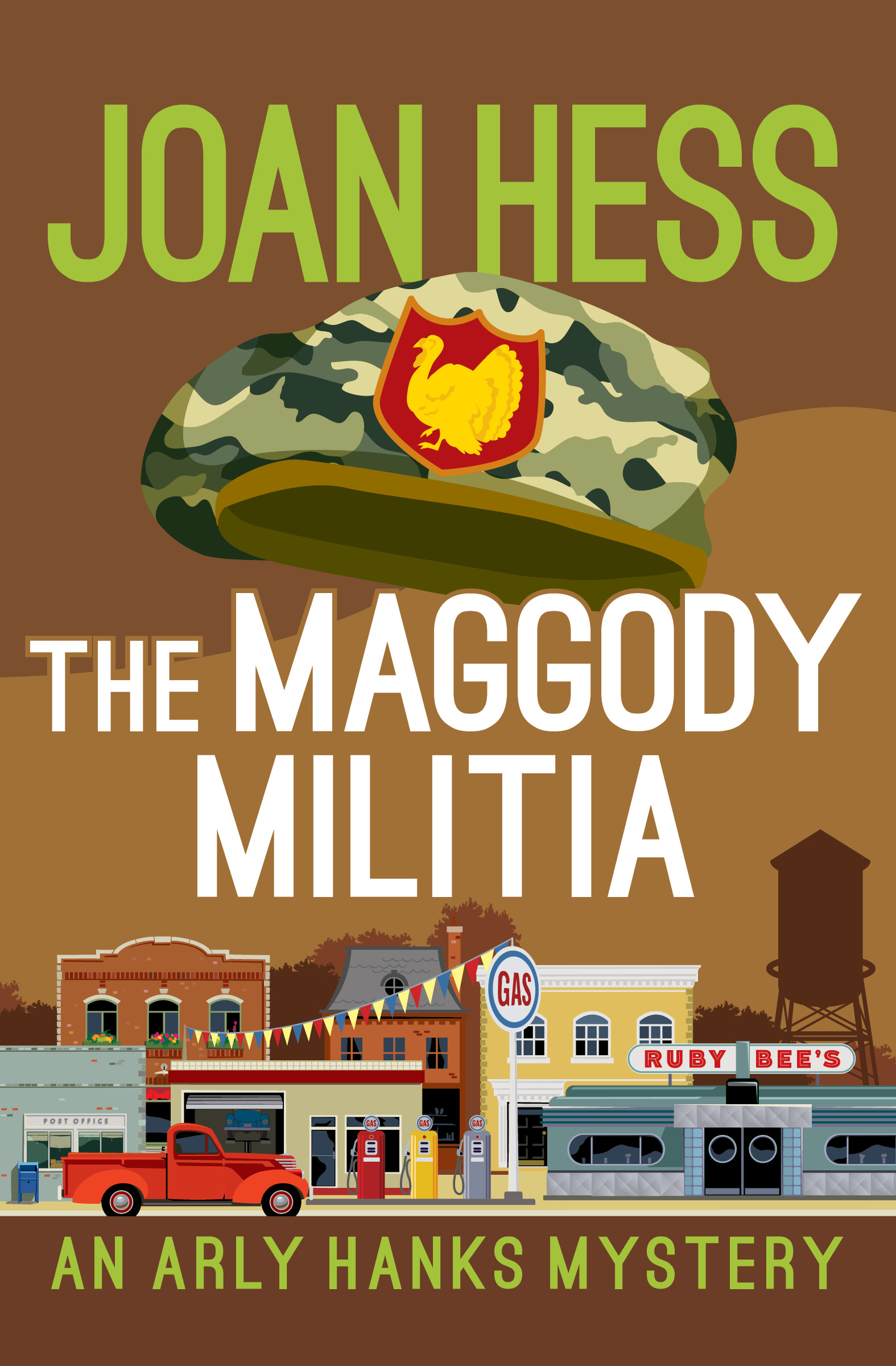 This image is the cover for the book Maggody Militia, The Arly Hanks Mysteries