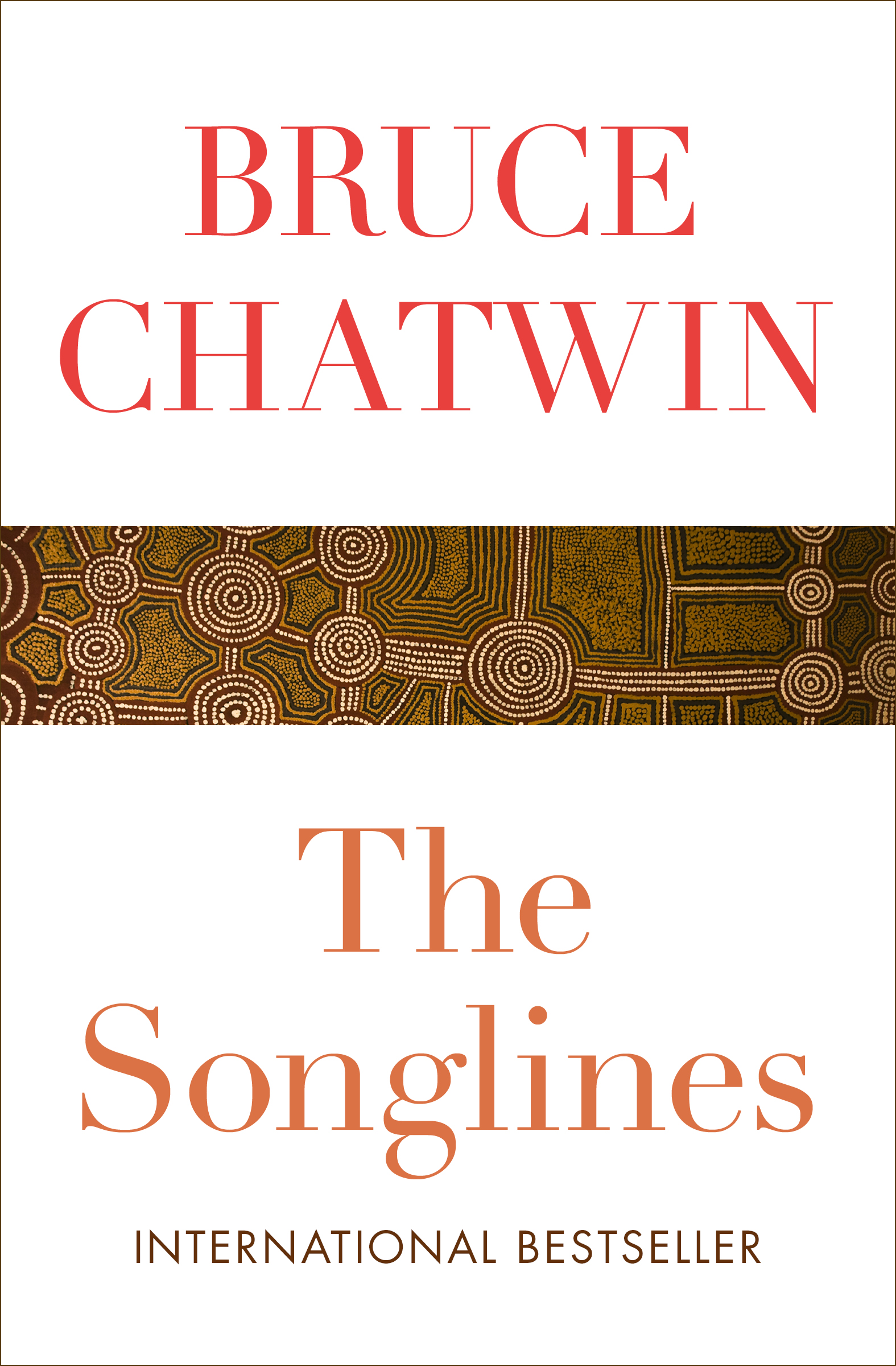 This image is the cover for the book Songlines
