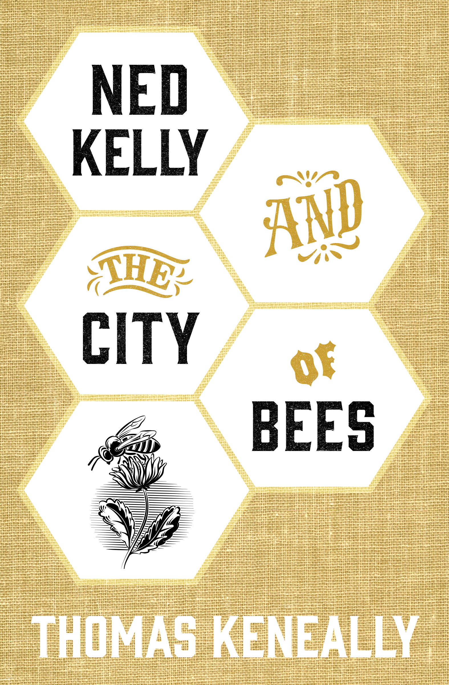 This image is the cover for the book Ned Kelly and the City of Bees
