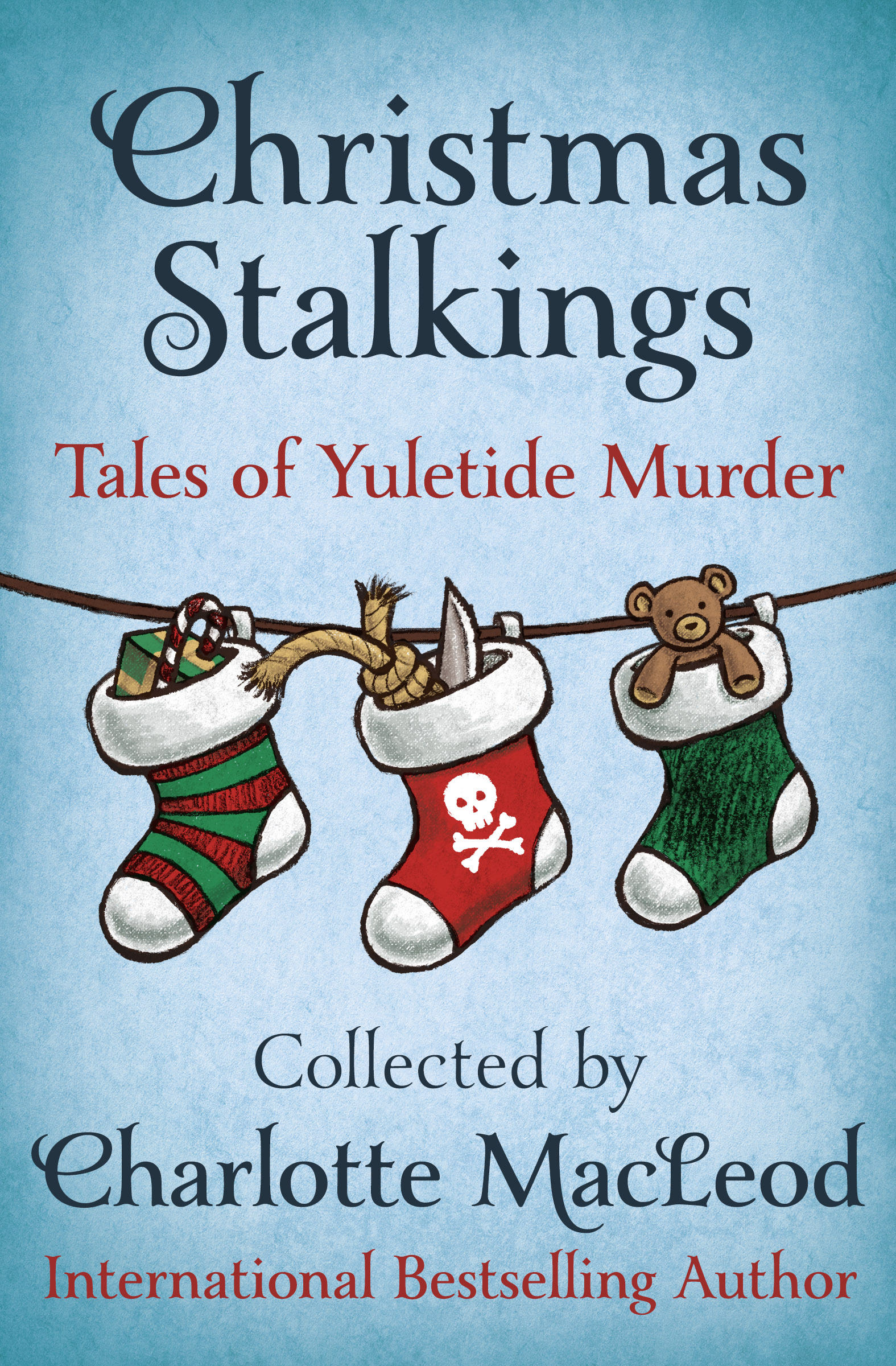 This image is the cover for the book Christmas Stalkings
