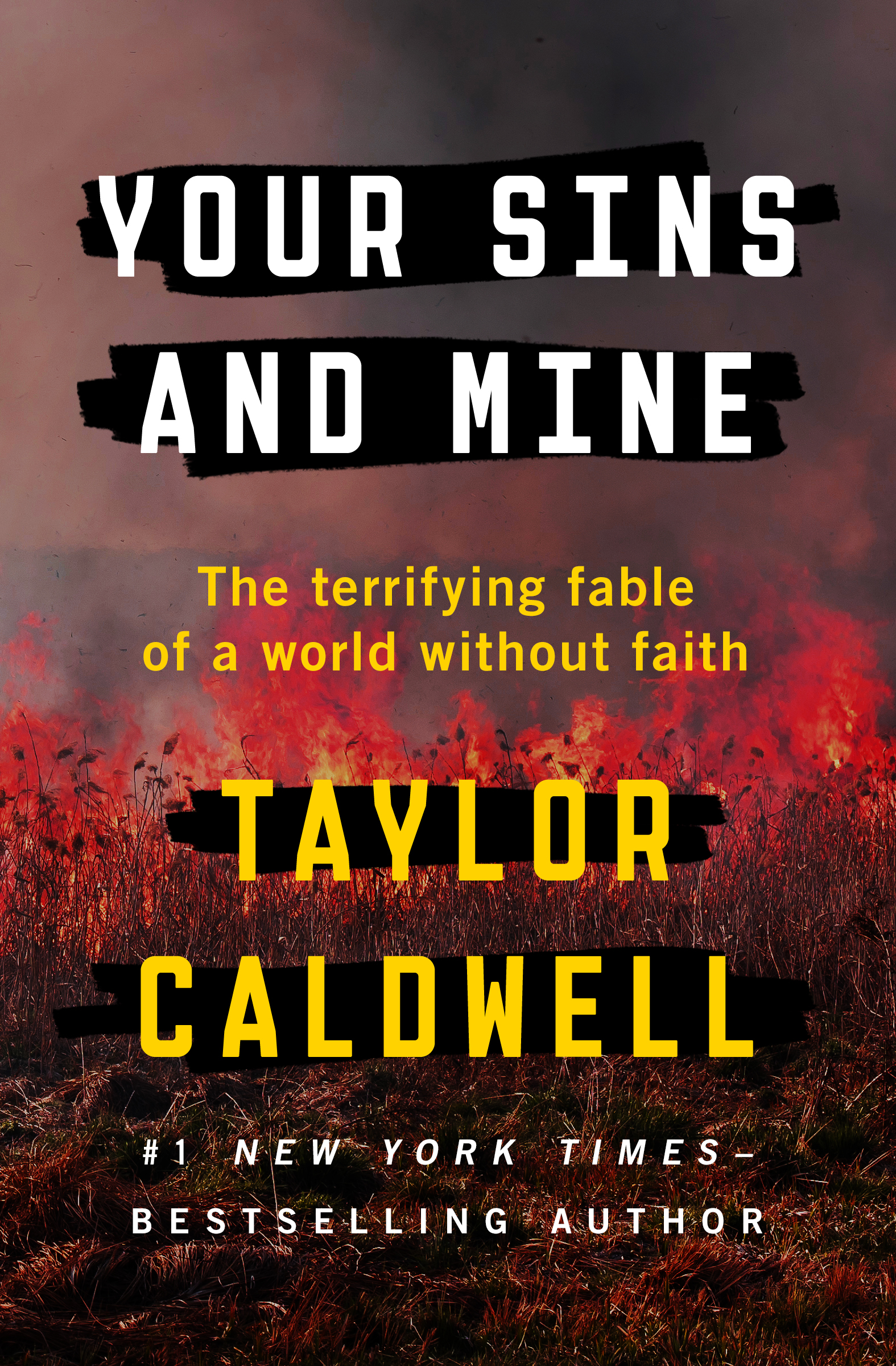 This image is the cover for the book Your Sins and Mine