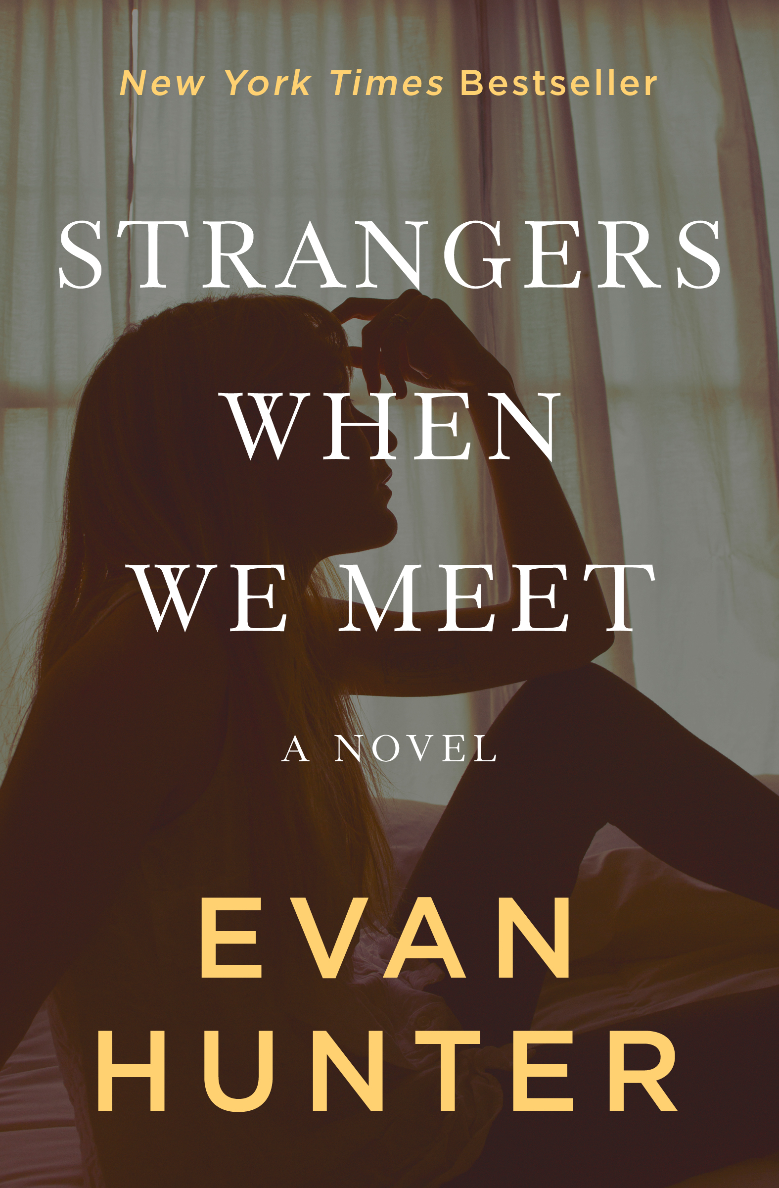 This image is the cover for the book Strangers When We Meet