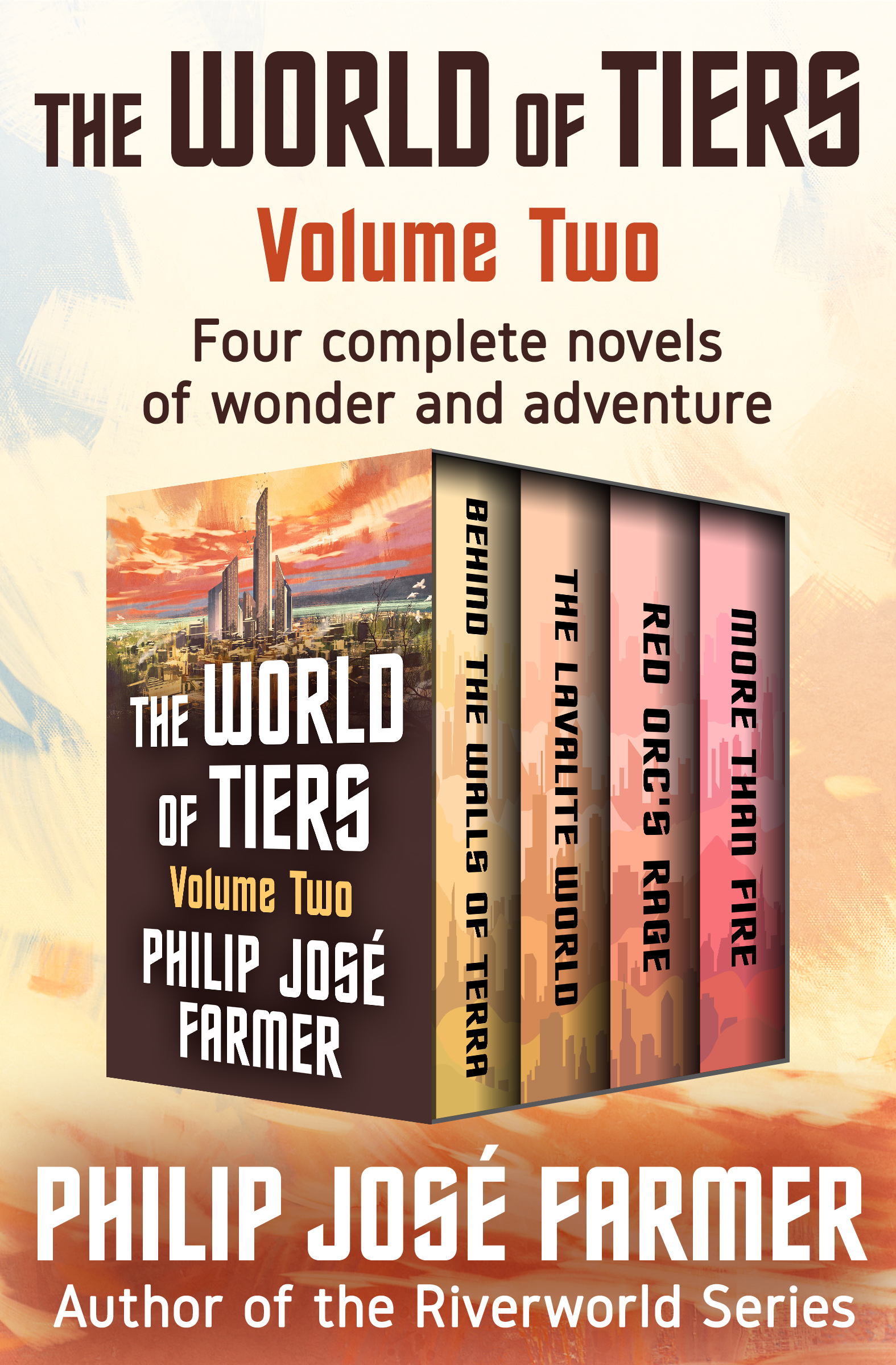 This image is the cover for the book World of Tiers Volume Two, The World of Tiers