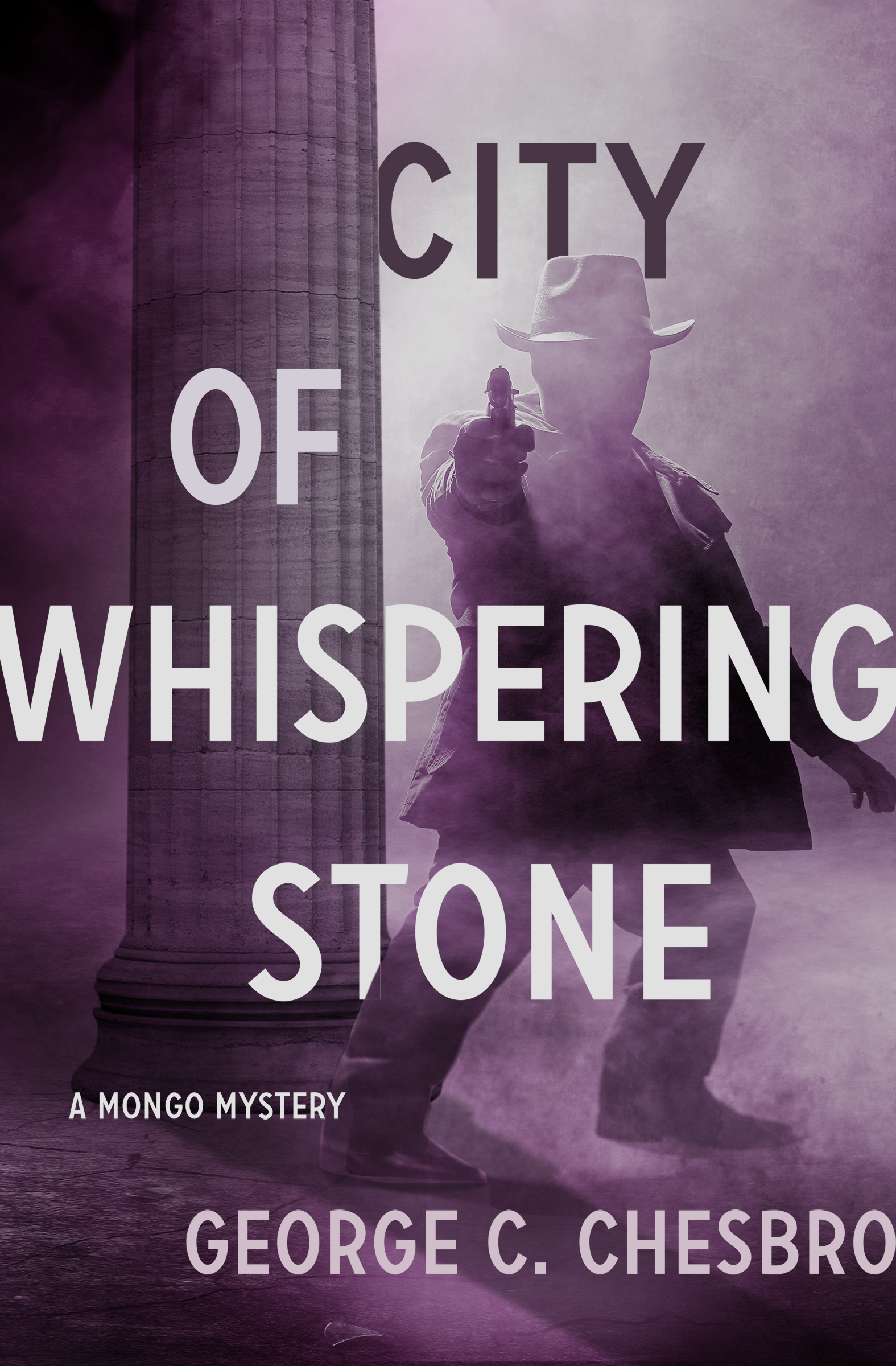 This image is the cover for the book City of Whispering Stone, The Mongo Mysteries