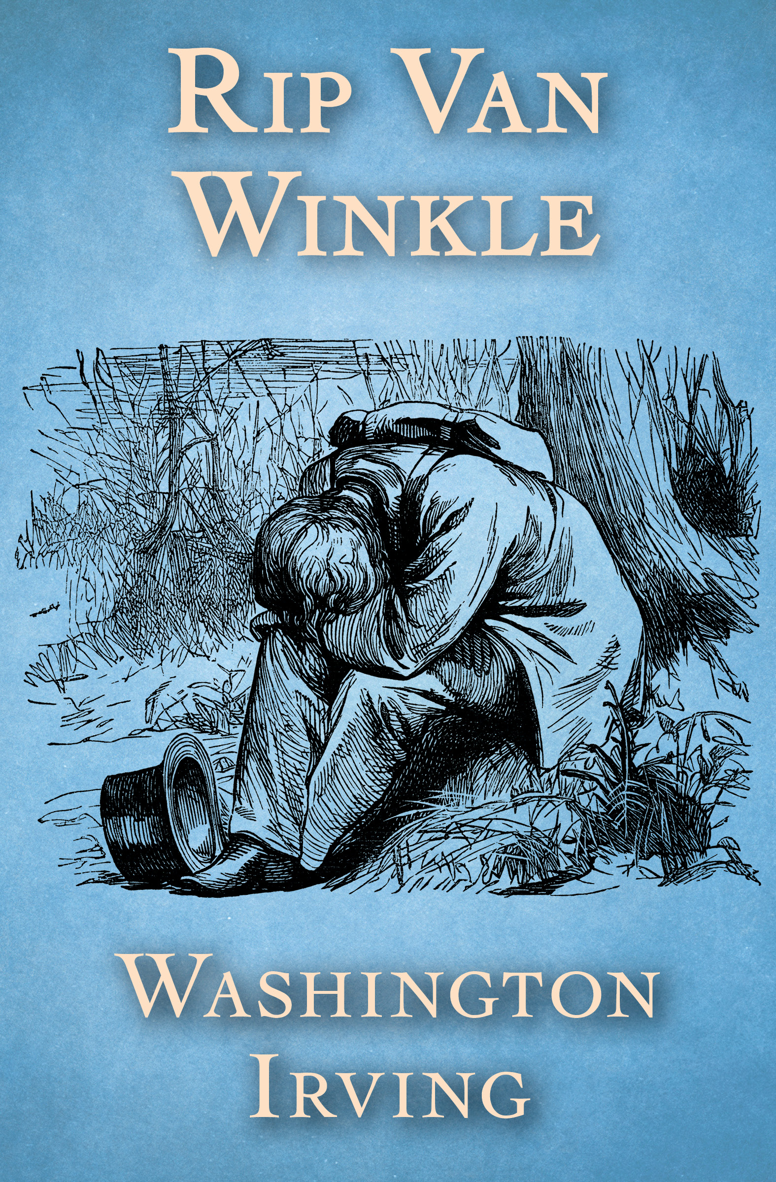 This image is the cover for the book Rip Van Winkle