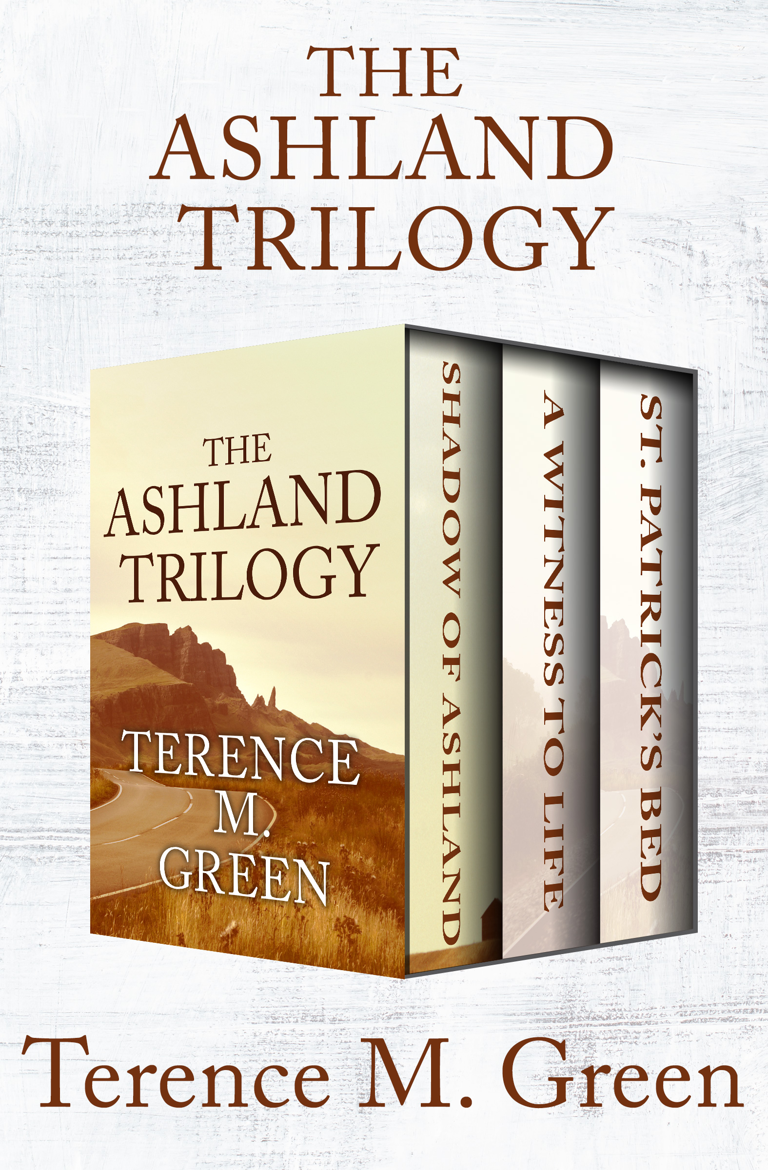 This image is the cover for the book Ashland Trilogy, The Ashland Trilogy