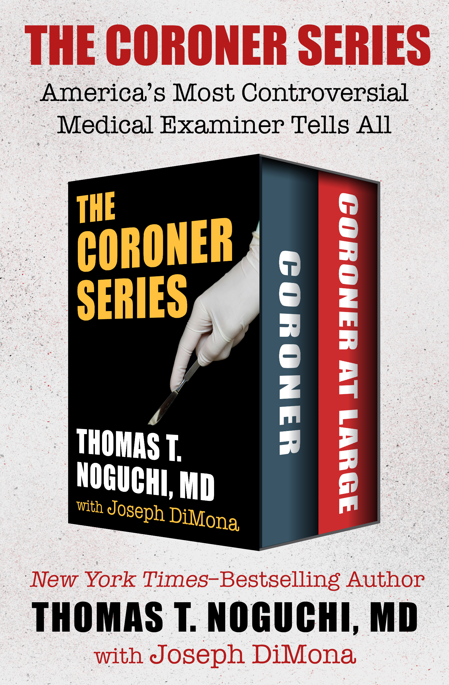 This image is the cover for the book Coroner Series, Coroner
